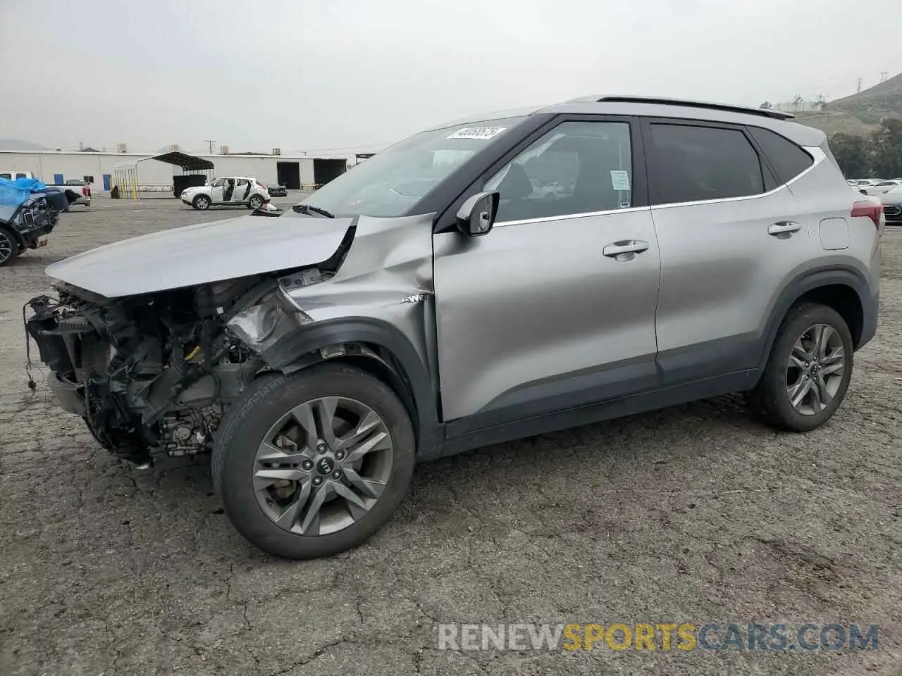 1 fotografías del automóvil dañado KNDEUCAA6M7195814 KIA SELTOS 2021