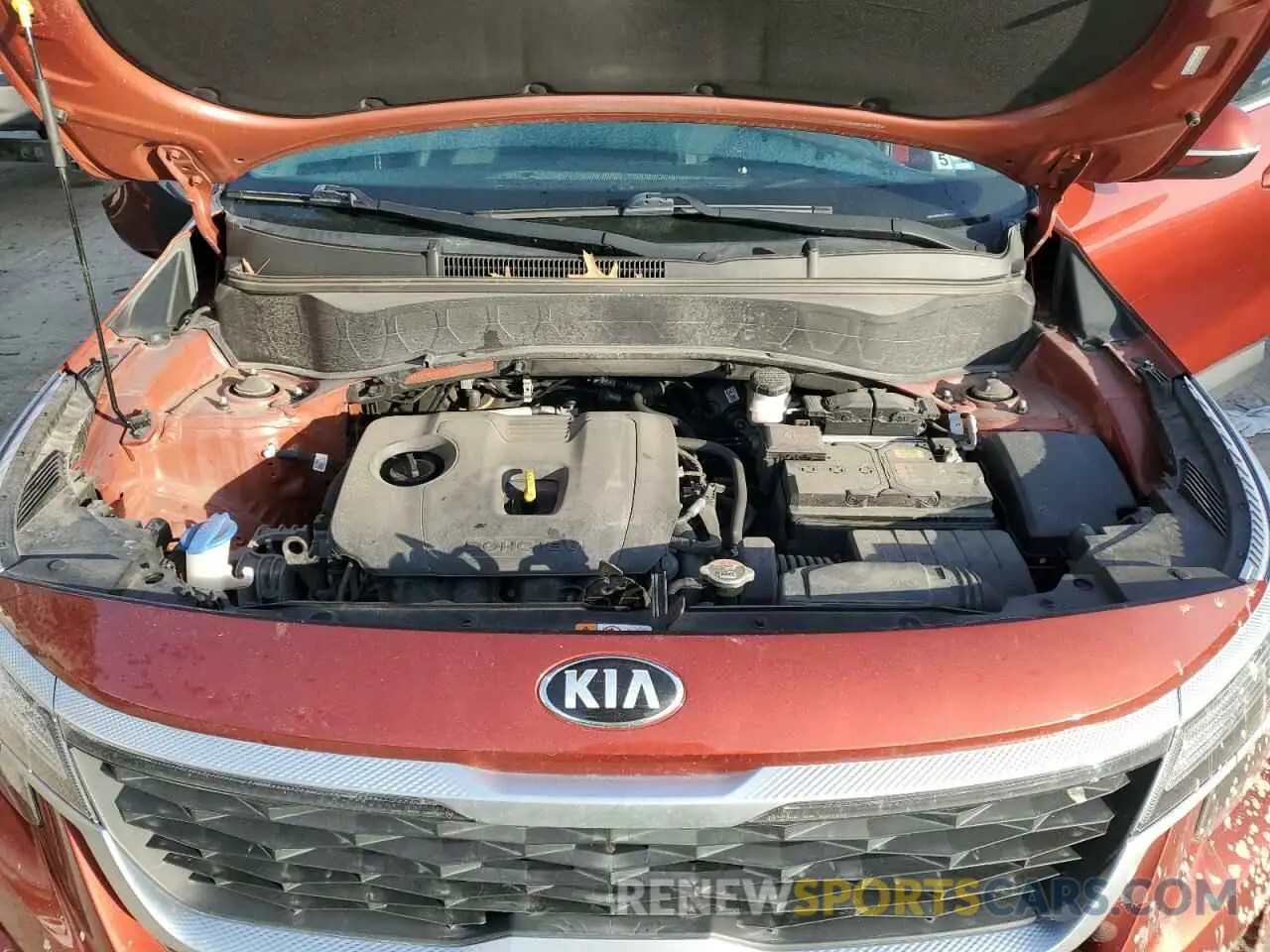 11 fotografías del automóvil dañado KNDEUCAA7M7039426 KIA SELTOS 2021