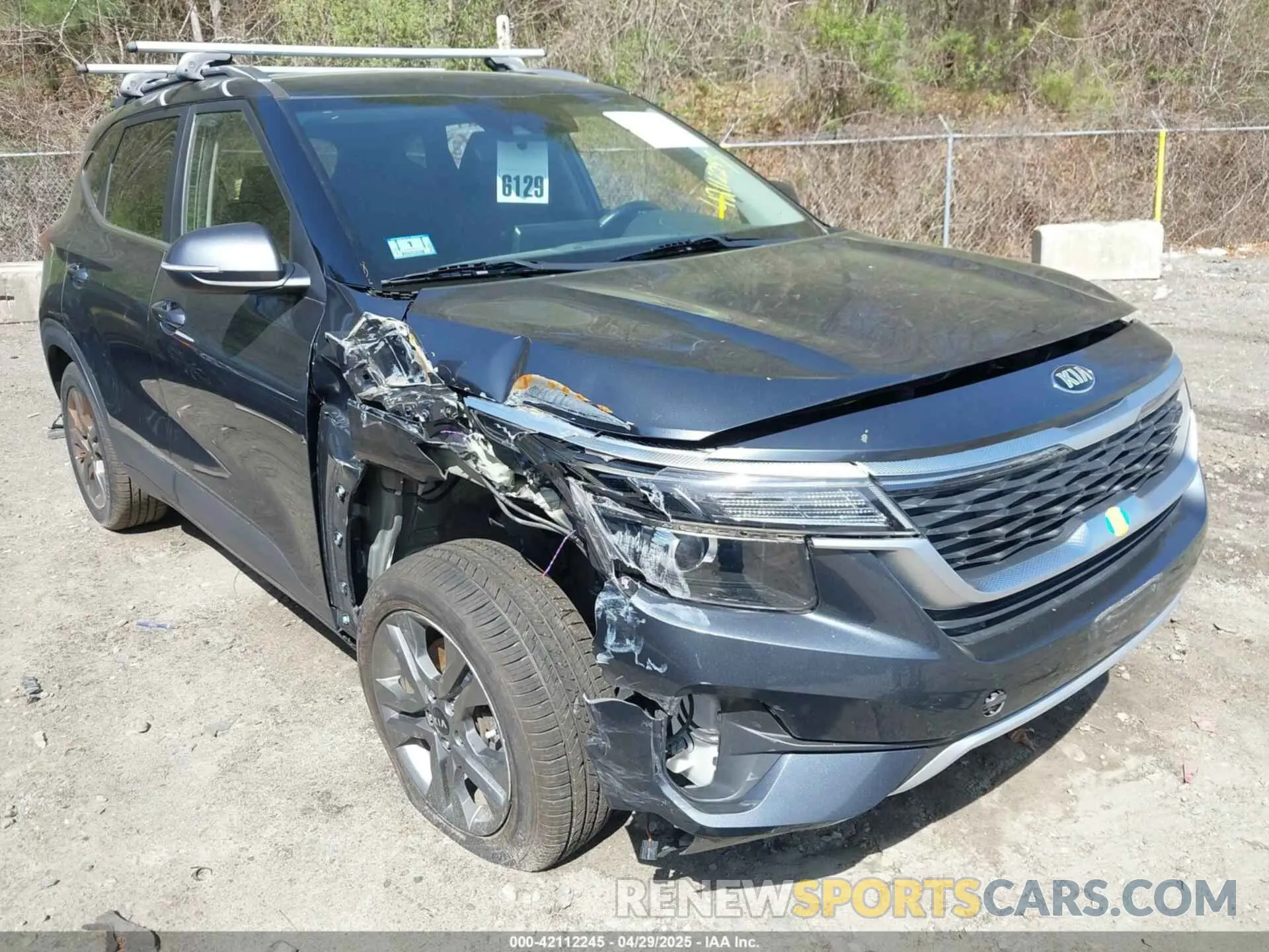 1 fotografías del automóvil dañado KNDEUCAA7M7170551 KIA SELTOS 2021