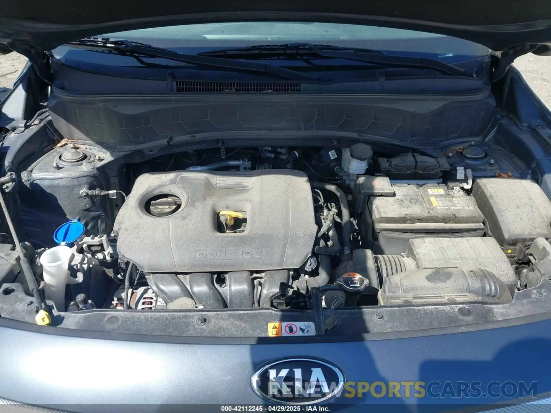 10 fotografías del automóvil dañado KNDEUCAA7M7170551 KIA SELTOS 2021