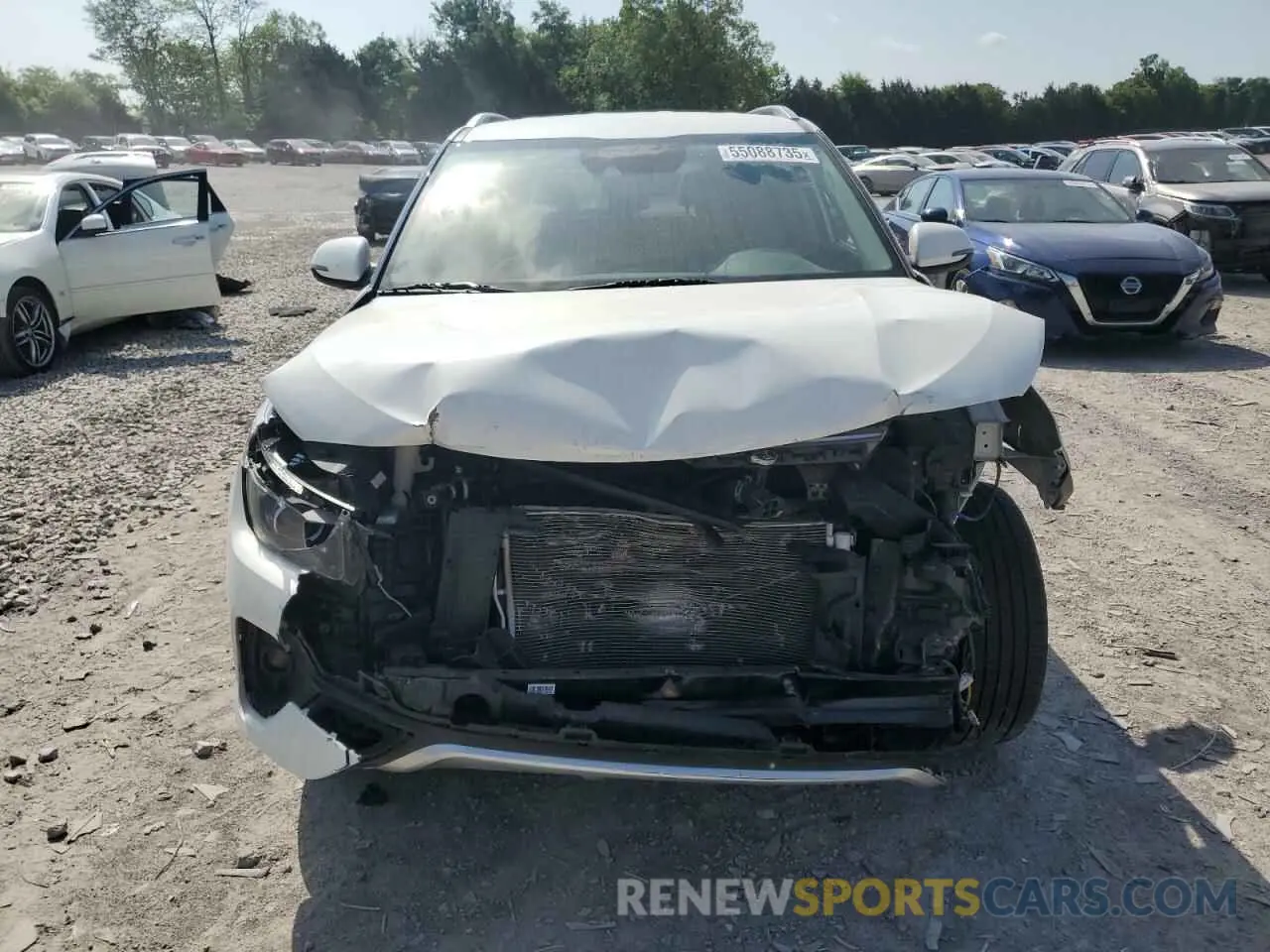 5 fotografías del automóvil dañado KNDEUCAA9M7097764 KIA SELTOS 2021