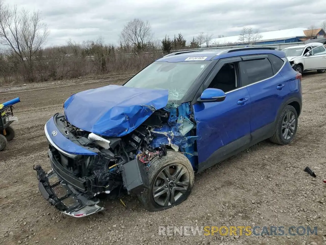 1 fotografías del automóvil dañado KNDEUCAA9M7175265 KIA SELTOS 2021