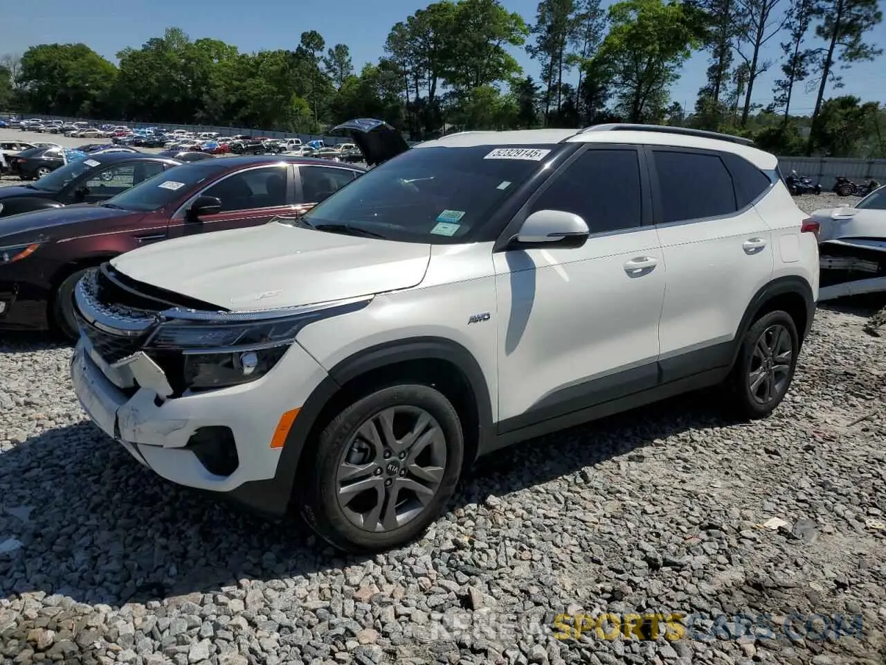 1 fotografías del automóvil dañado KNDEUCAA9M7209110 KIA SELTOS 2021