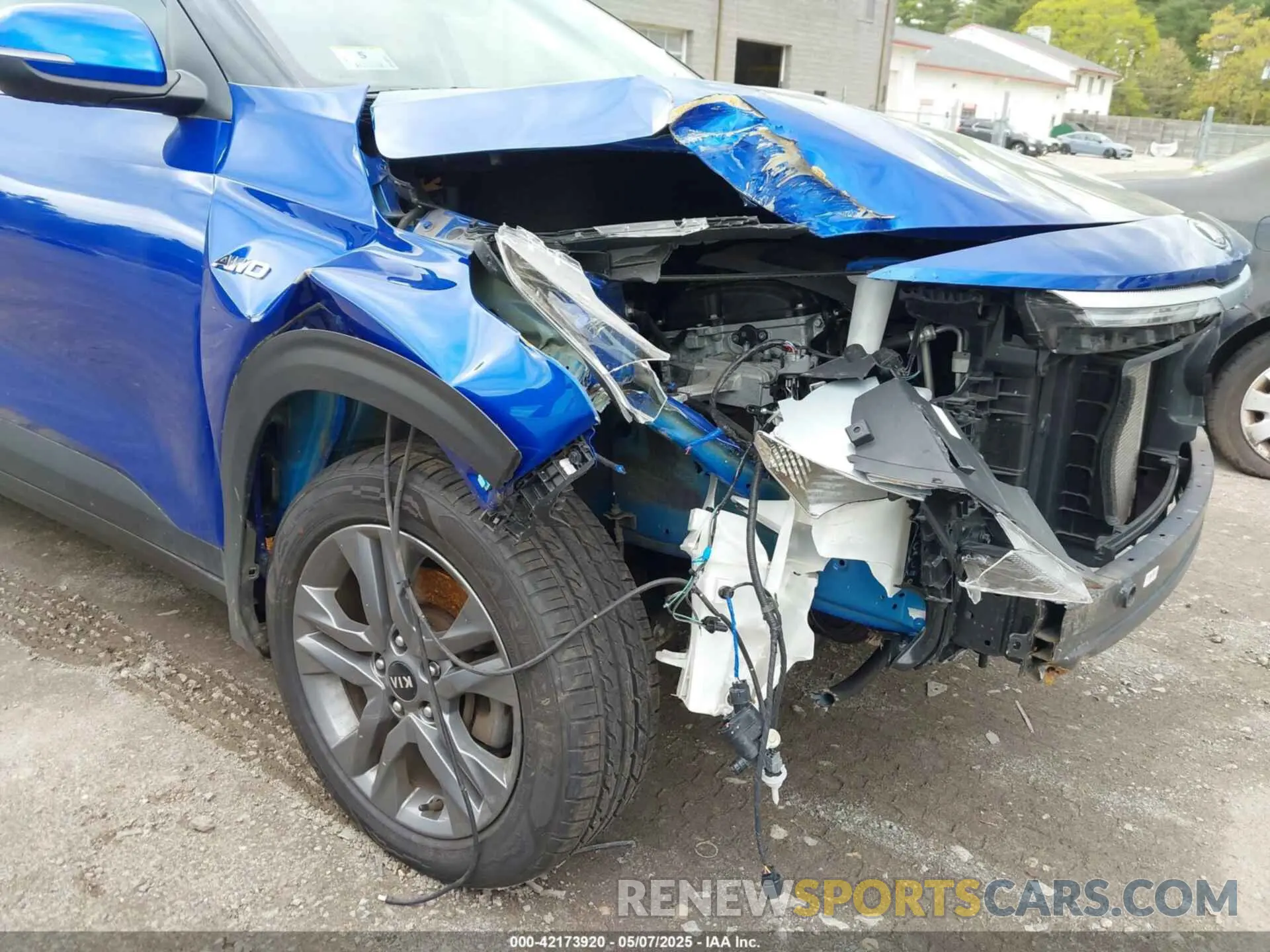 6 fotografías del automóvil dañado KNDEUCAAXM7121179 KIA SELTOS 2021