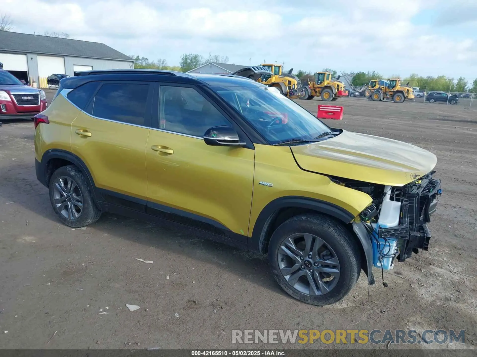 1 fotografías del automóvil dañado KNDEUCAAXM7169894 KIA SELTOS 2021