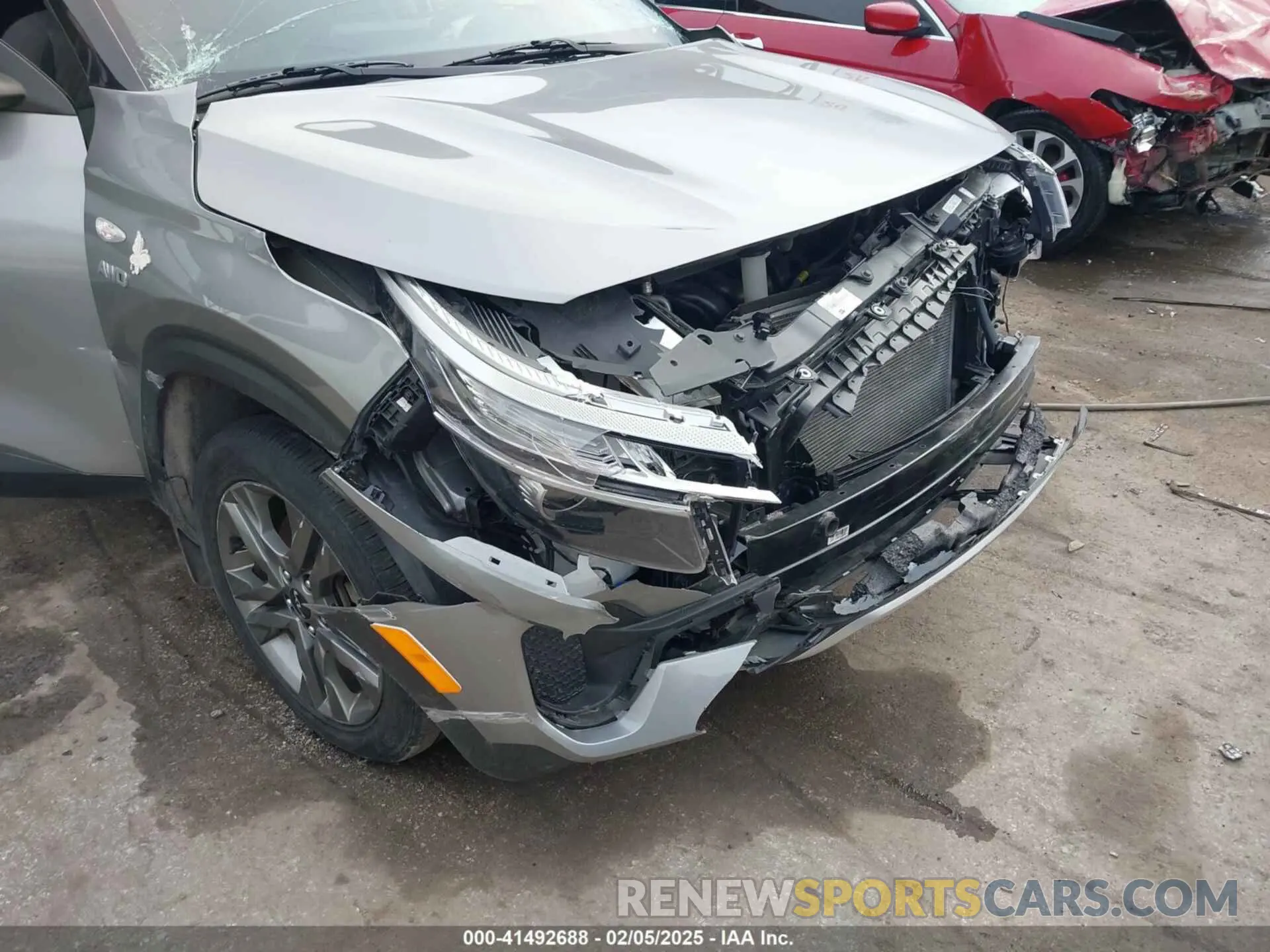 18 fotografías del automóvil dañado KNDEPCAA8N7322197 KIA SELTOS 2022