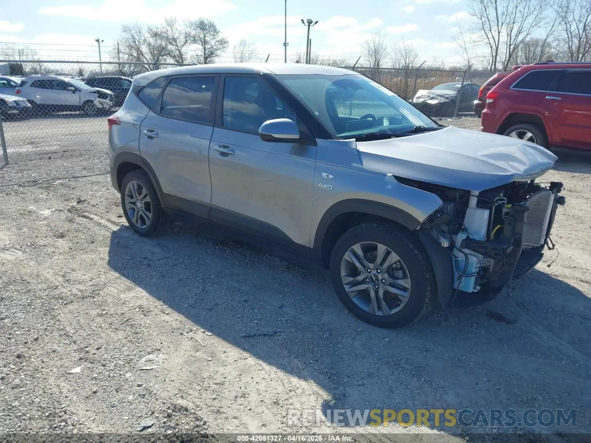 1 fotografías del automóvil dañado KNDEPCAAXN7246286 KIA SELTOS 2022