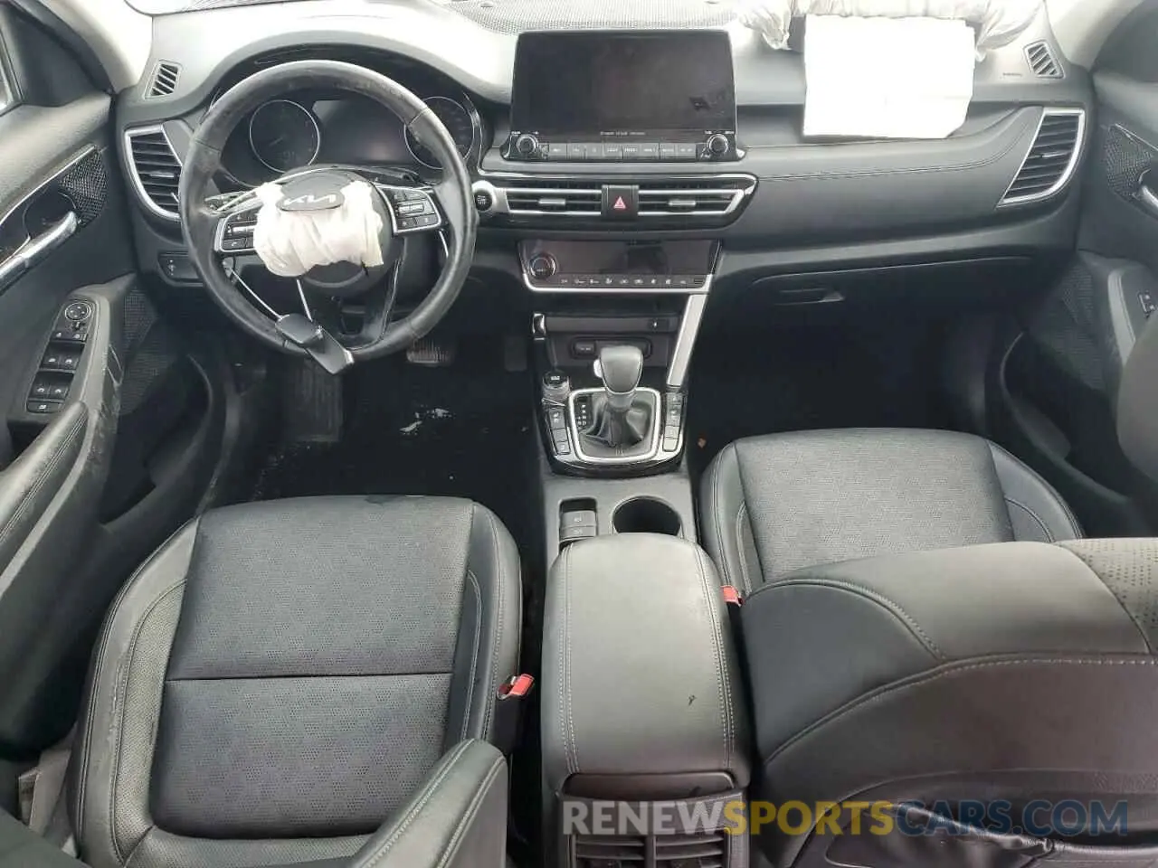 8 fotografías del automóvil dañado KNDERCAA0N7281428 KIA SELTOS 2022