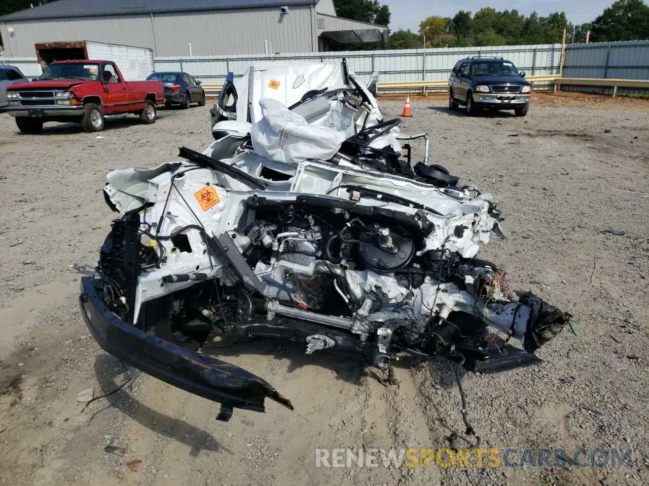 5 fotografías del automóvil dañado KNDERCAA0N7313584 KIA SELTOS 2022