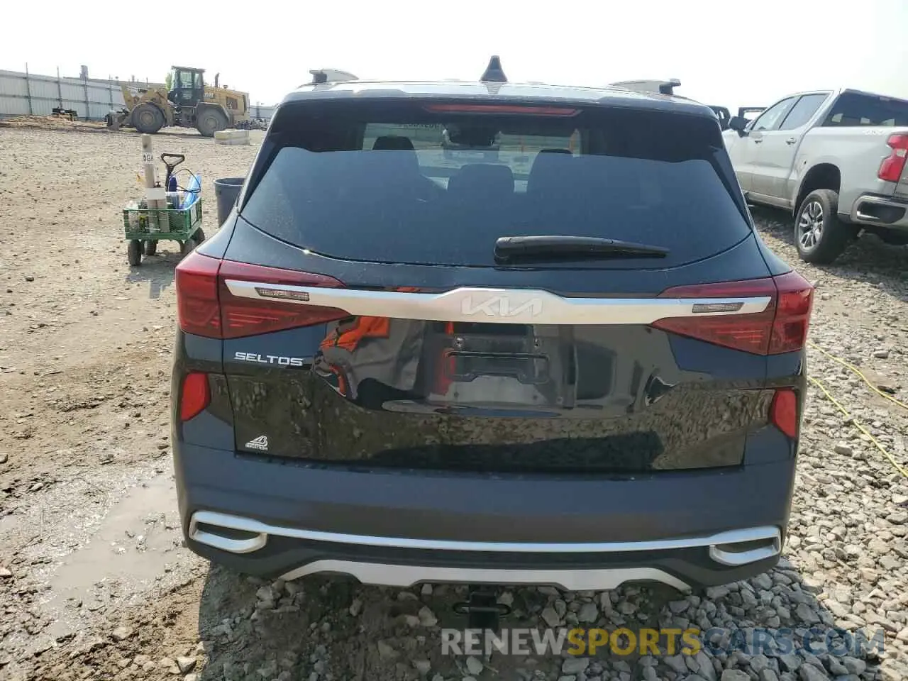 6 fotografías del automóvil dañado KNDERCAA2N7317569 KIA SELTOS 2022