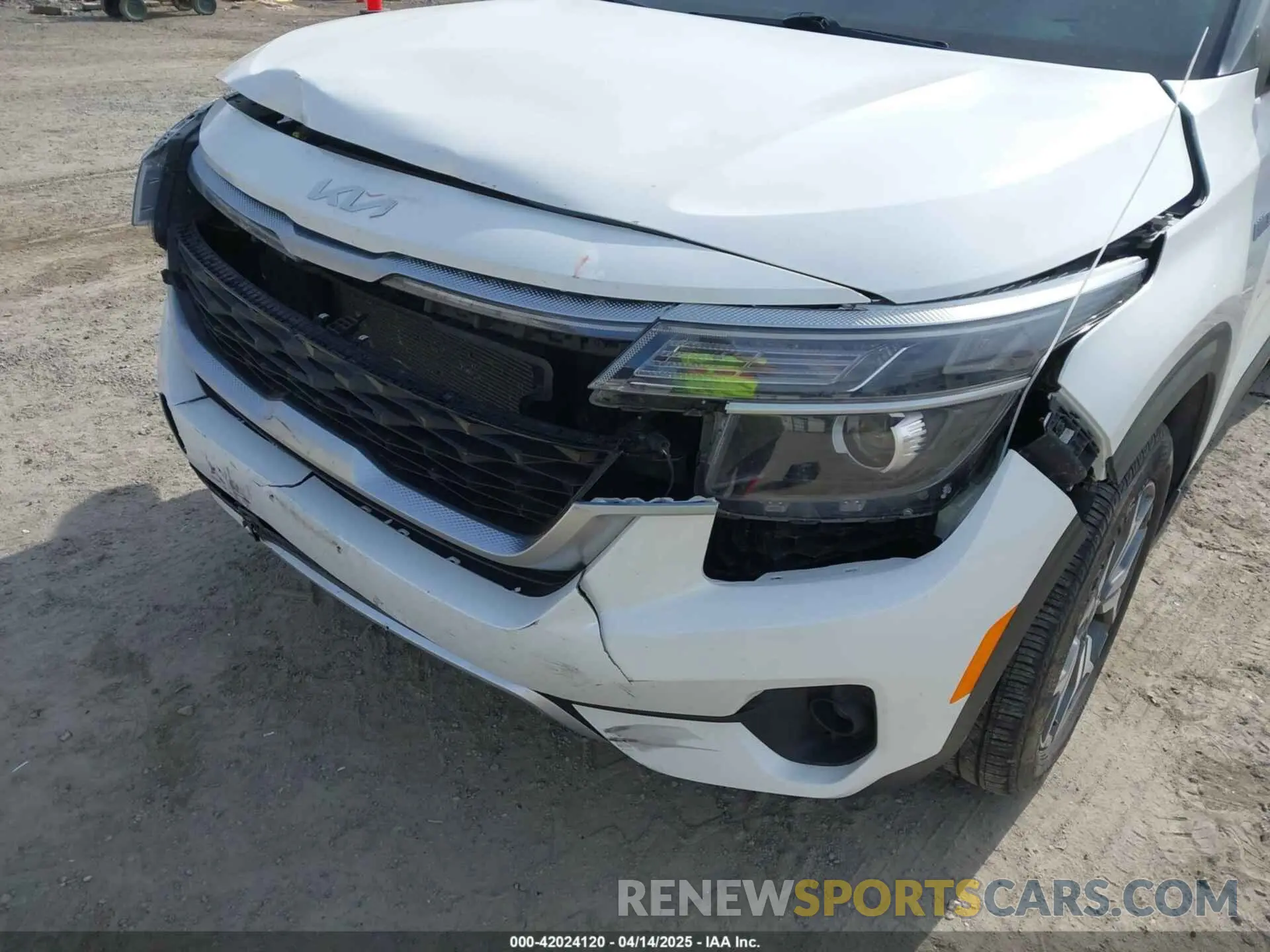 6 fotografías del automóvil dañado KNDERCAA3N7277308 KIA SELTOS 2022