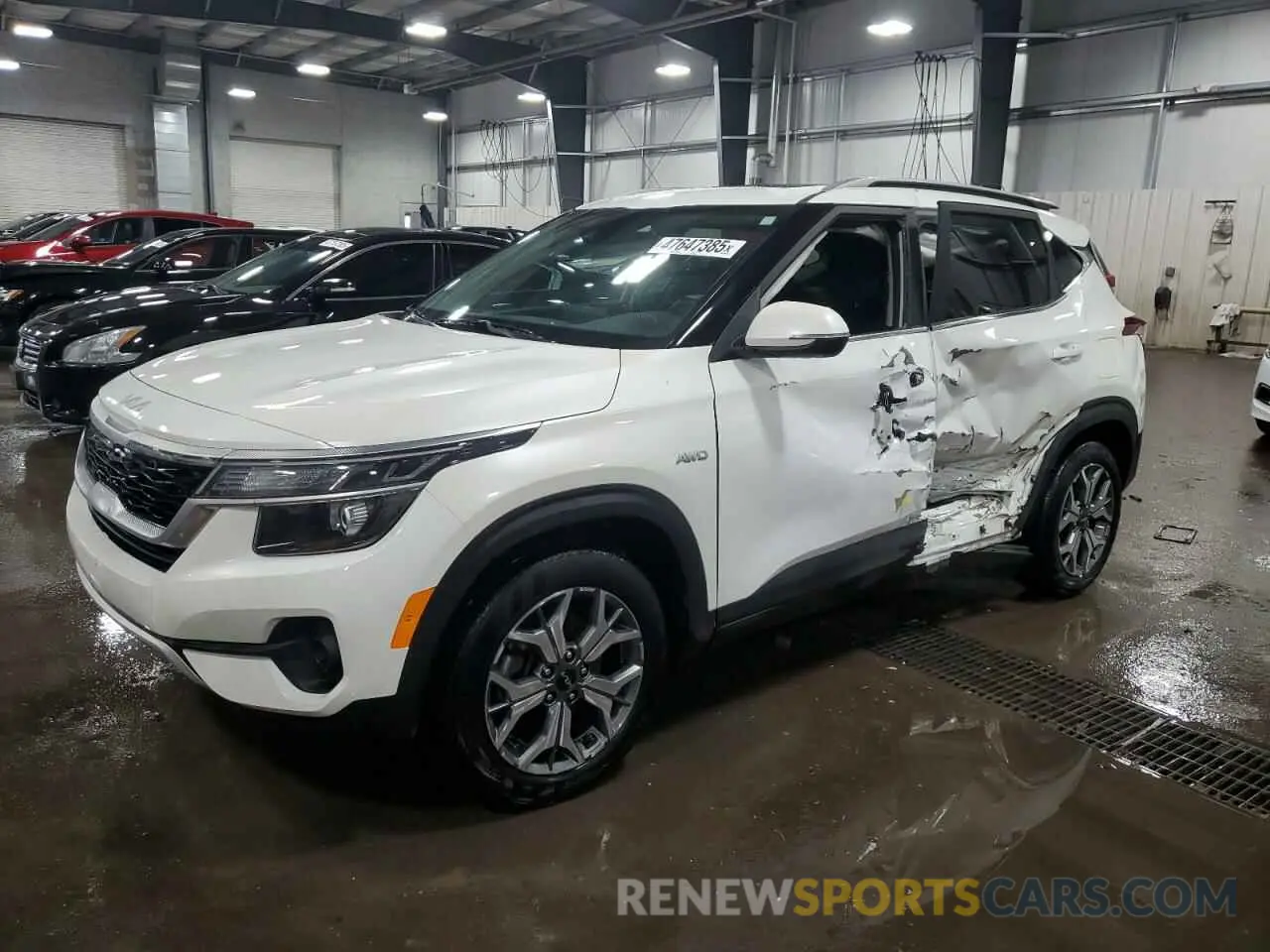 1 fotografías del automóvil dañado KNDERCAA5N7245525 KIA SELTOS 2022
