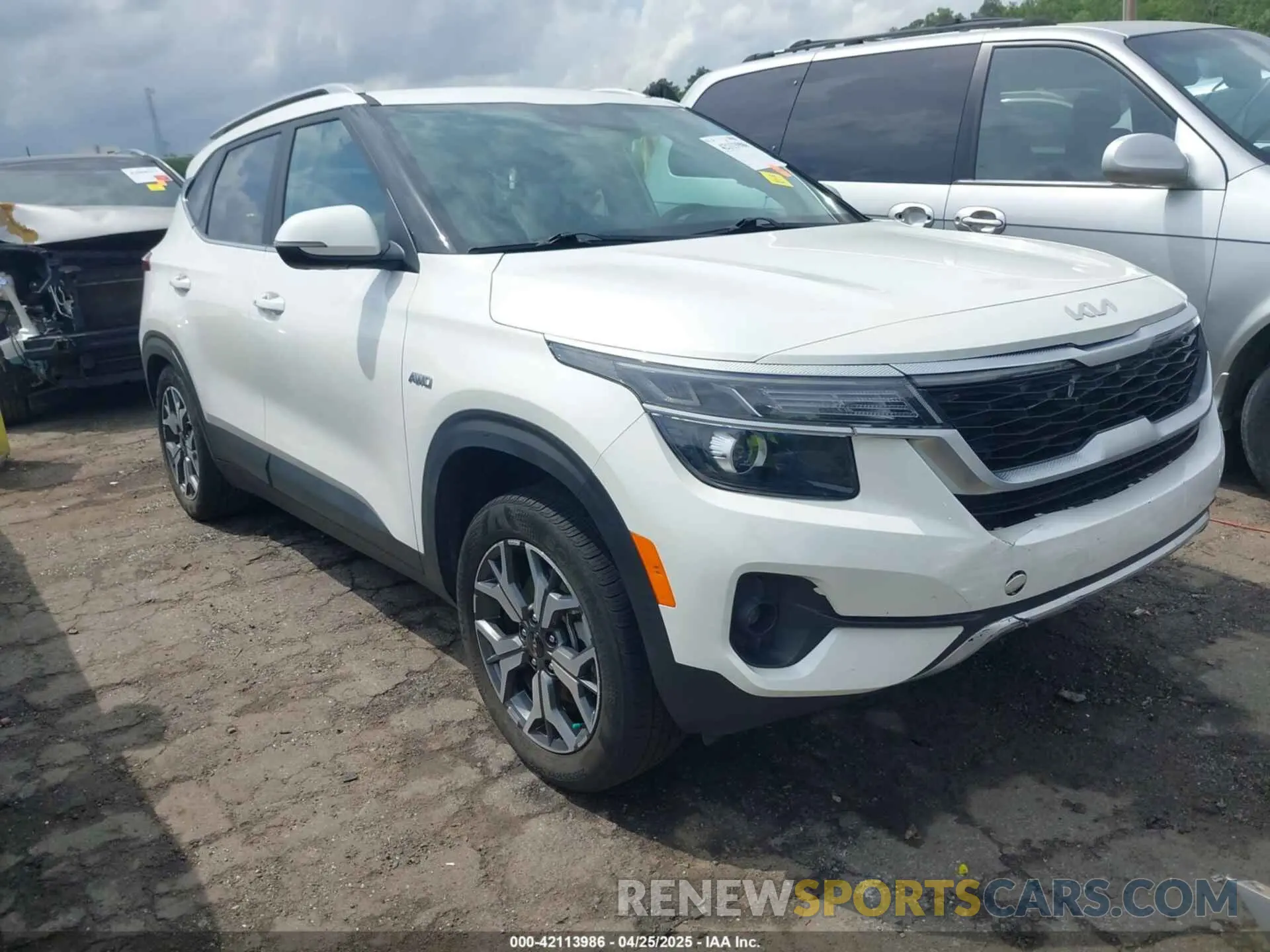 1 fotografías del automóvil dañado KNDERCAAXN7287172 KIA SELTOS 2022