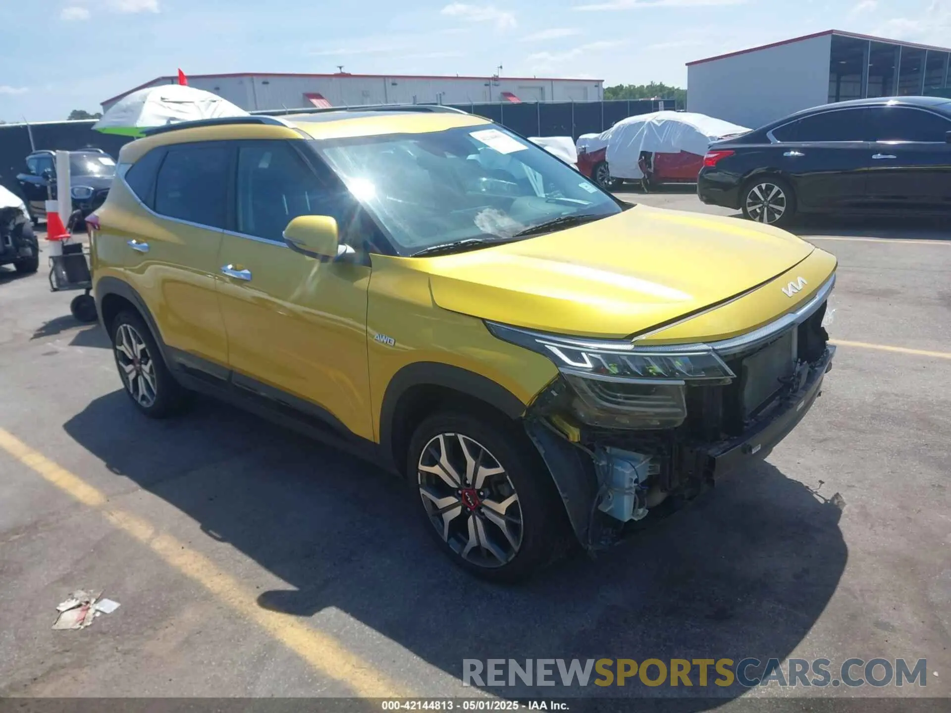 1 fotografías del automóvil dañado KNDETCA24N7277683 KIA SELTOS 2022