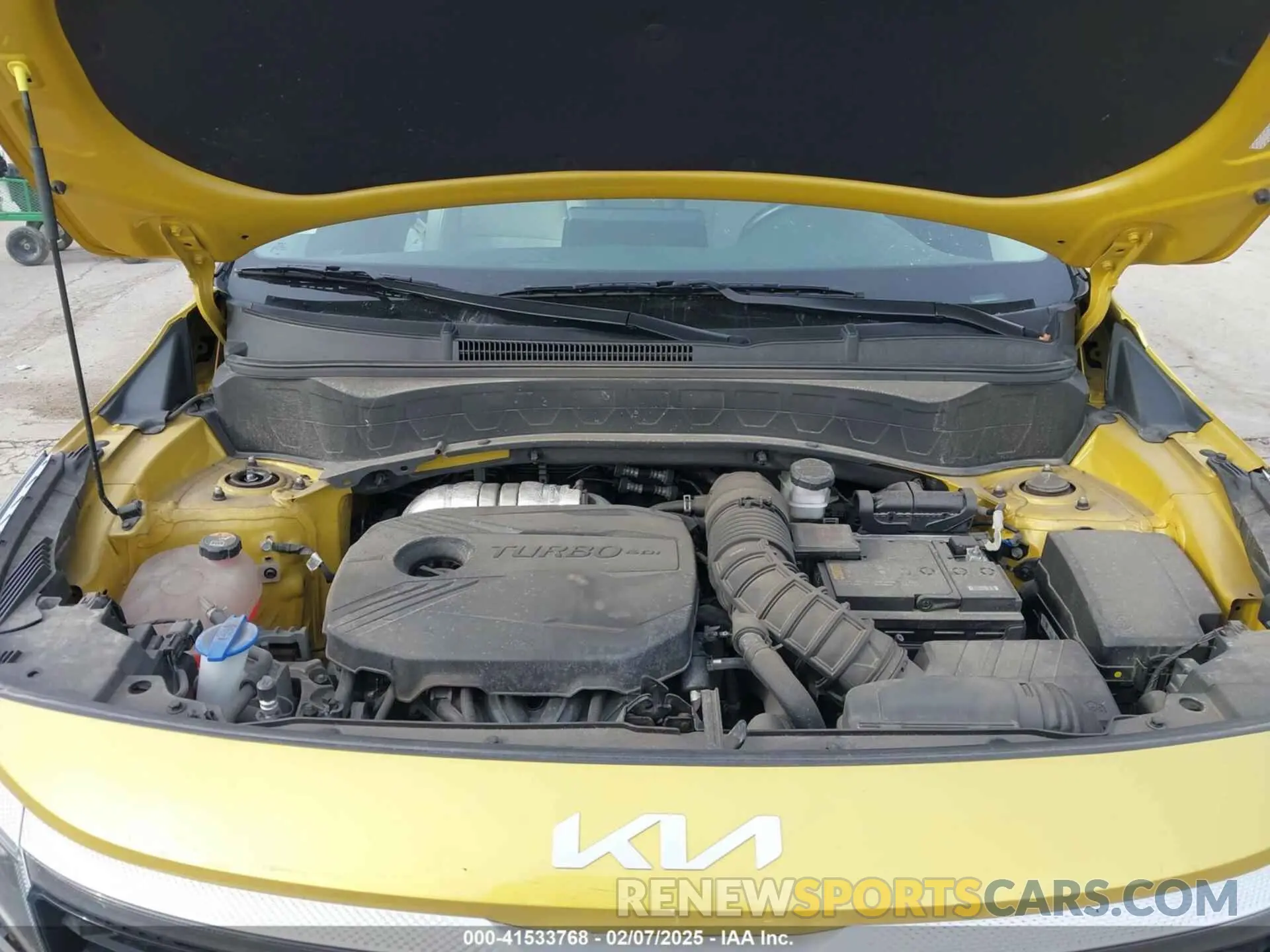 10 fotografías del automóvil dañado KNDETCA25N7274582 KIA SELTOS 2022