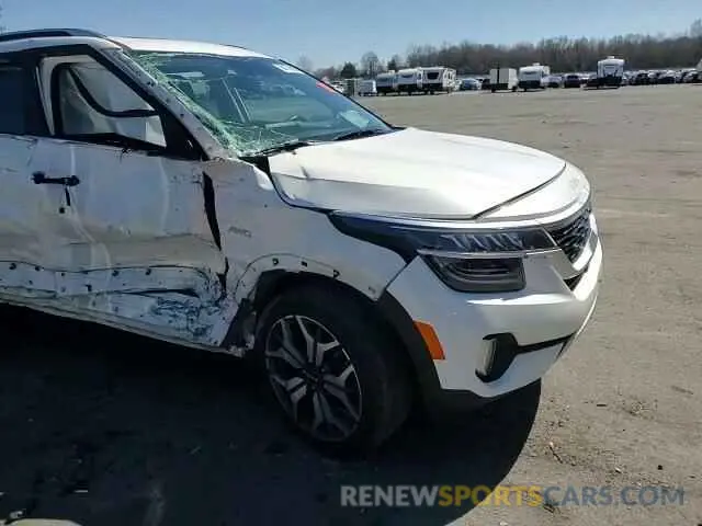 12 fotografías del automóvil dañado KNDETCA29N7241391 KIA SELTOS 2022