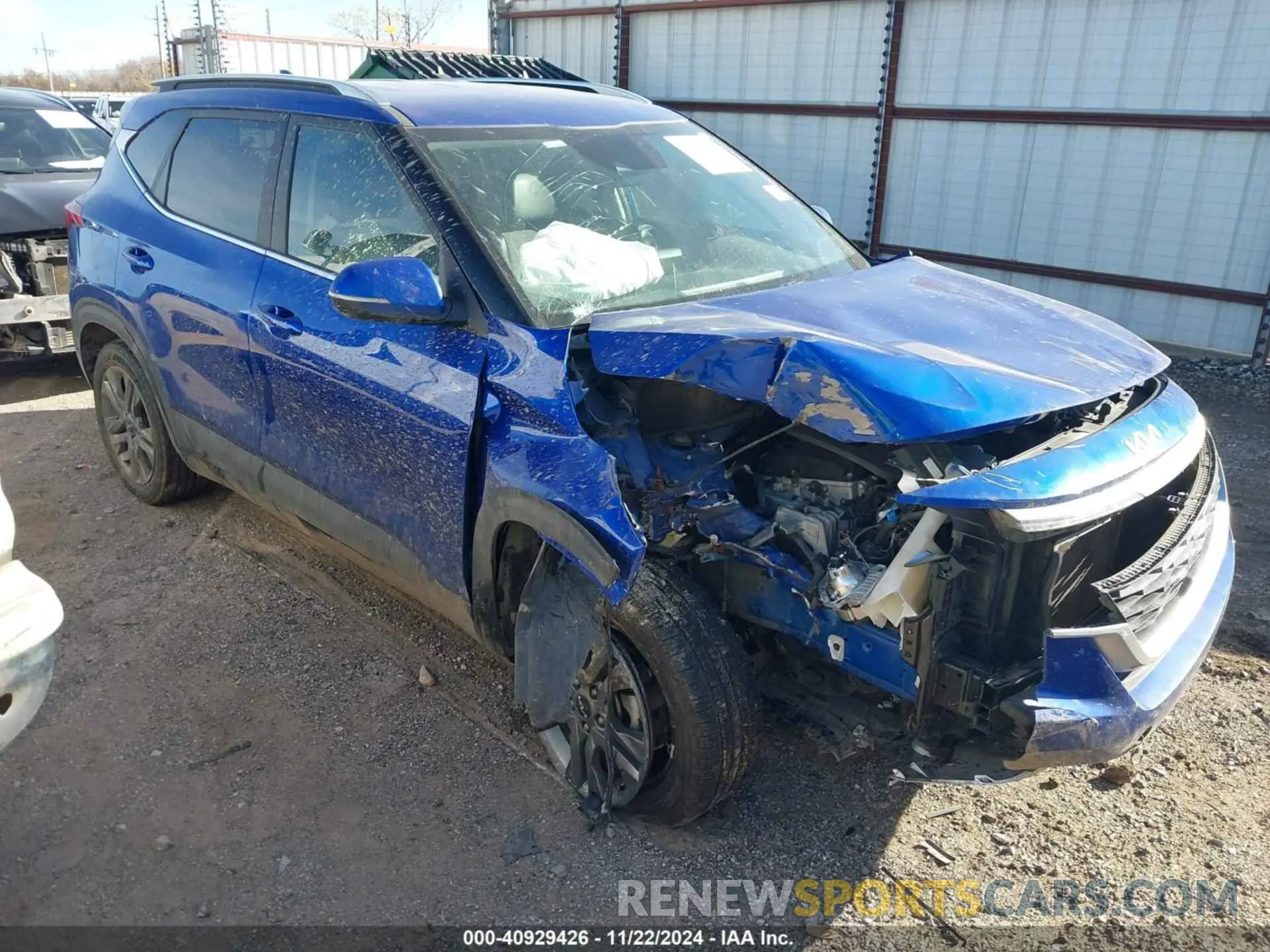 1 fotografías del automóvil dañado KNDEU2AA1N7238063 KIA SELTOS 2022