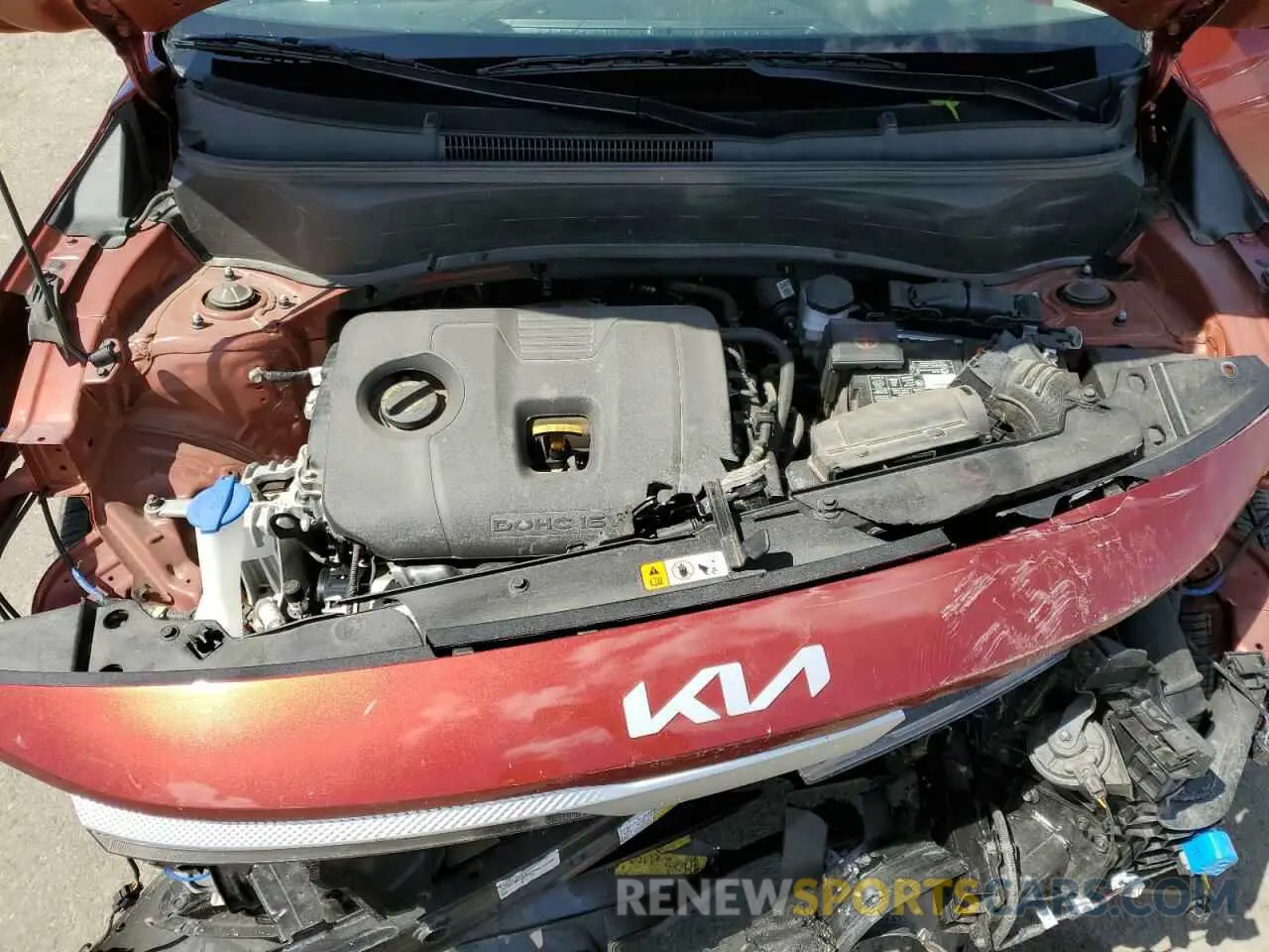 12 fotografías del automóvil dañado KNDEU2AA4N7260056 KIA SELTOS 2022