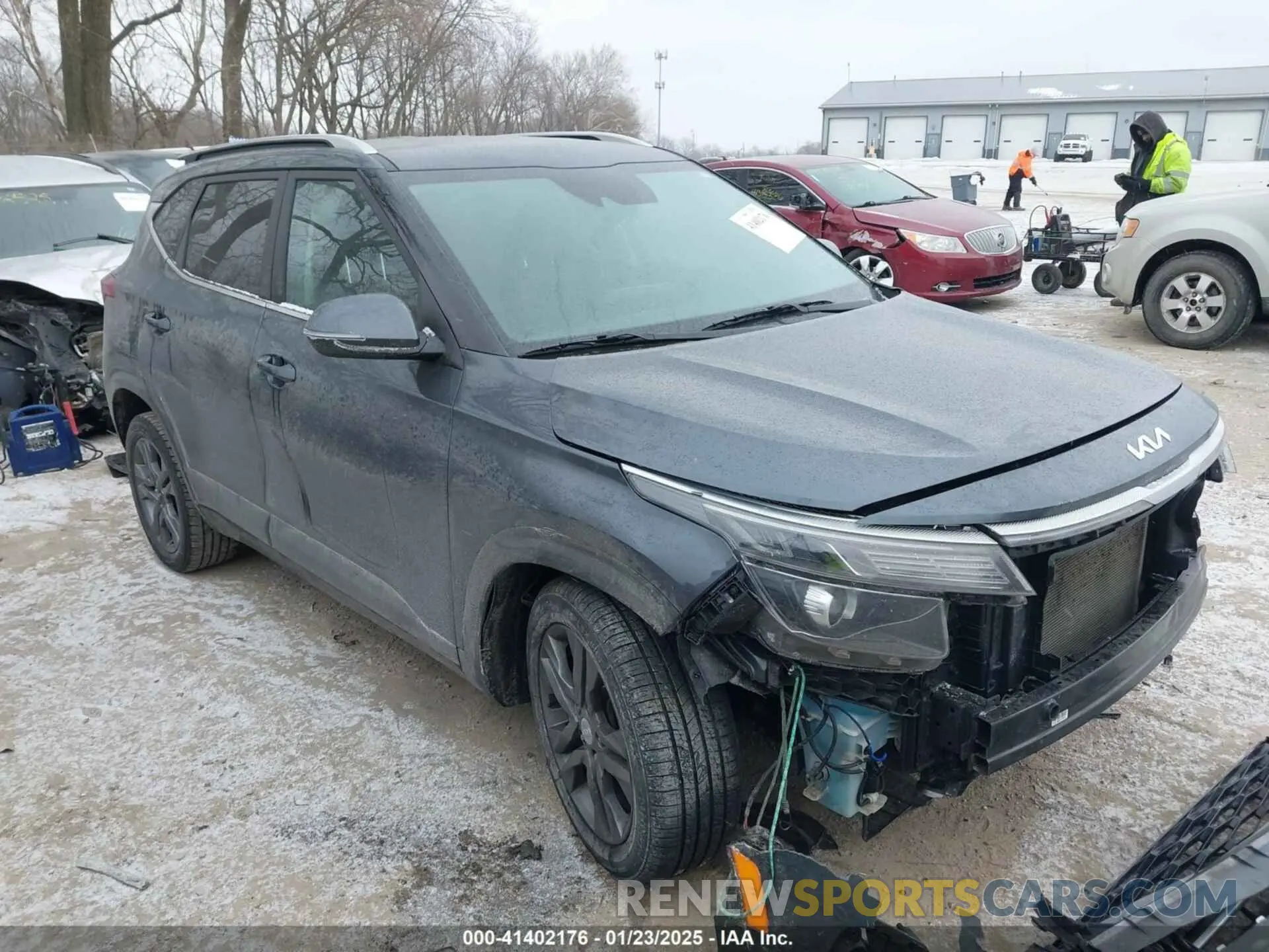 1 fotografías del automóvil dañado KNDEU2AA6N7306535 KIA SELTOS 2022