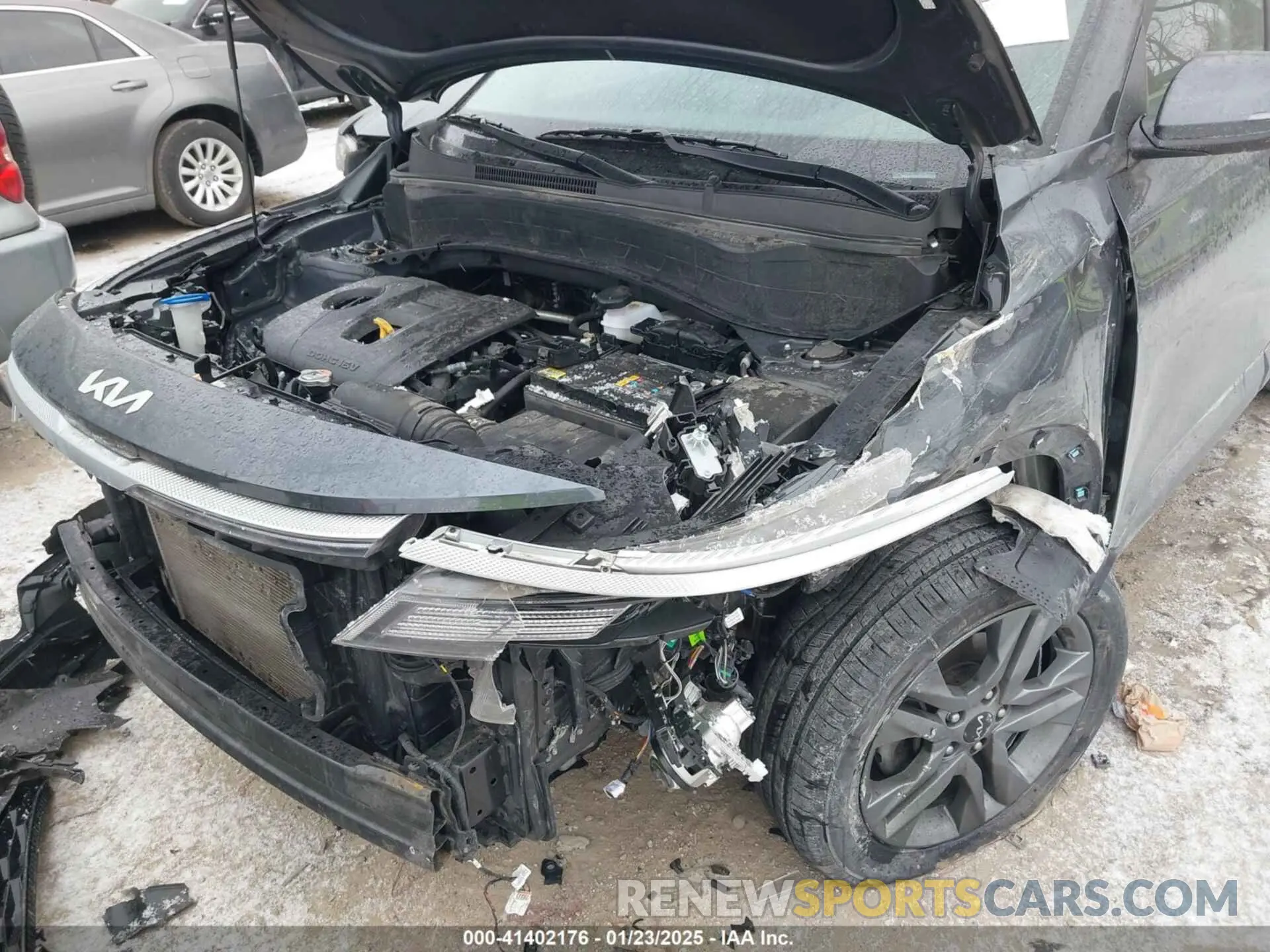 6 fotografías del automóvil dañado KNDEU2AA6N7306535 KIA SELTOS 2022