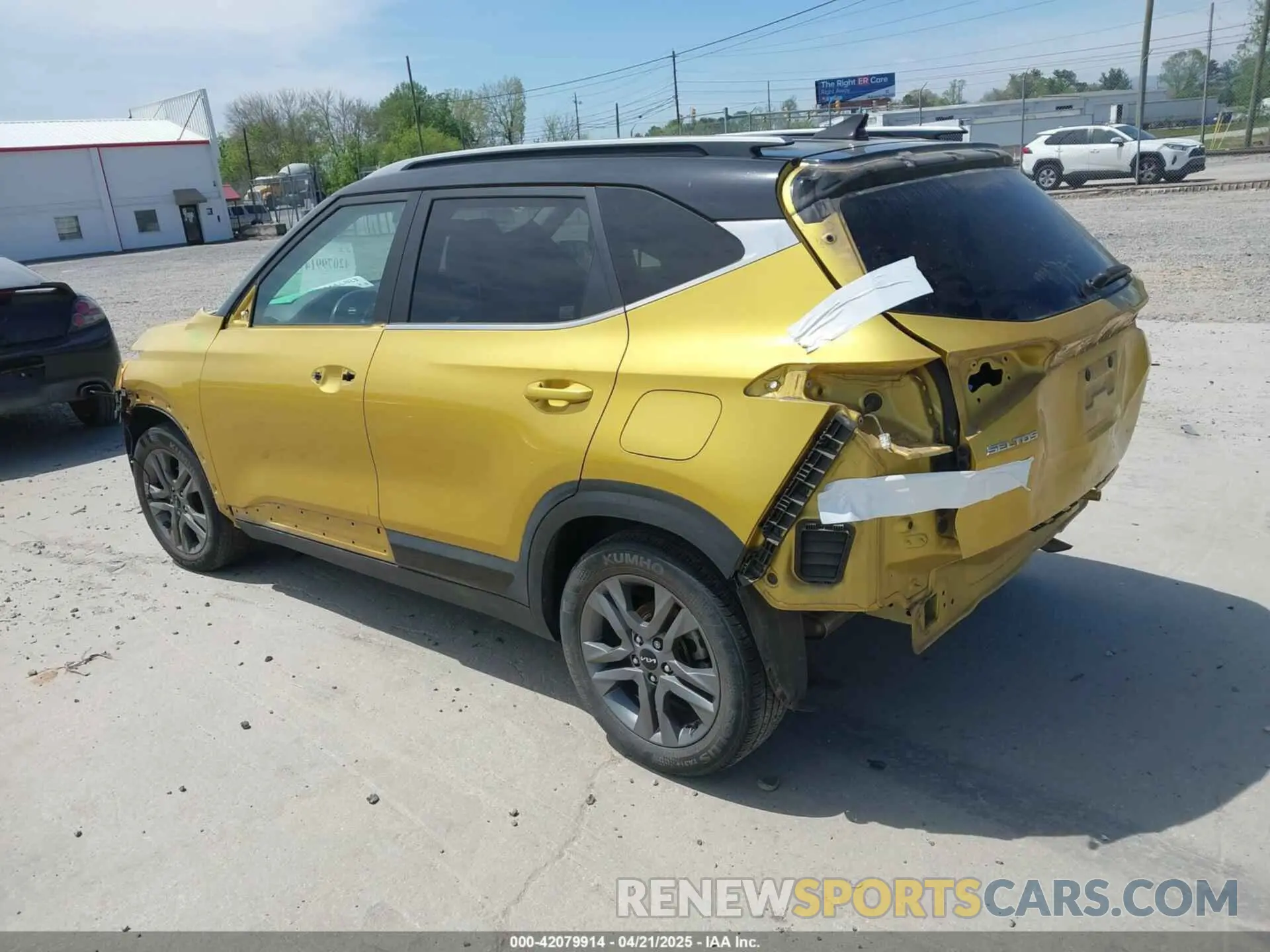 3 fotografías del automóvil dañado KNDEU2AA9N7246153 KIA SELTOS 2022