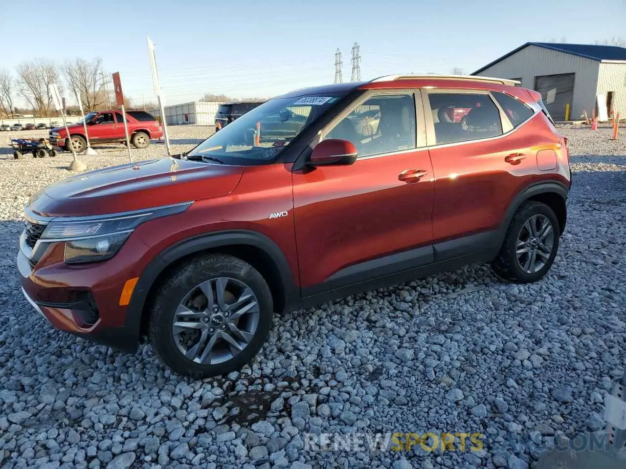 1 fotografías del automóvil dañado KNDEUCAA4N7318494 KIA SELTOS 2022