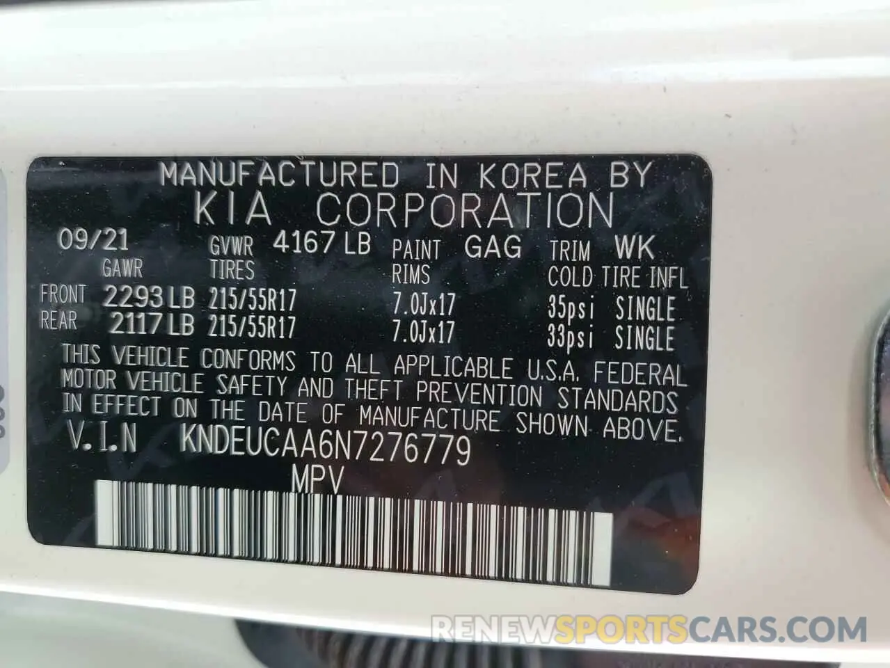13 fotografías del automóvil dañado KNDEUCAA6N7276779 KIA SELTOS 2022