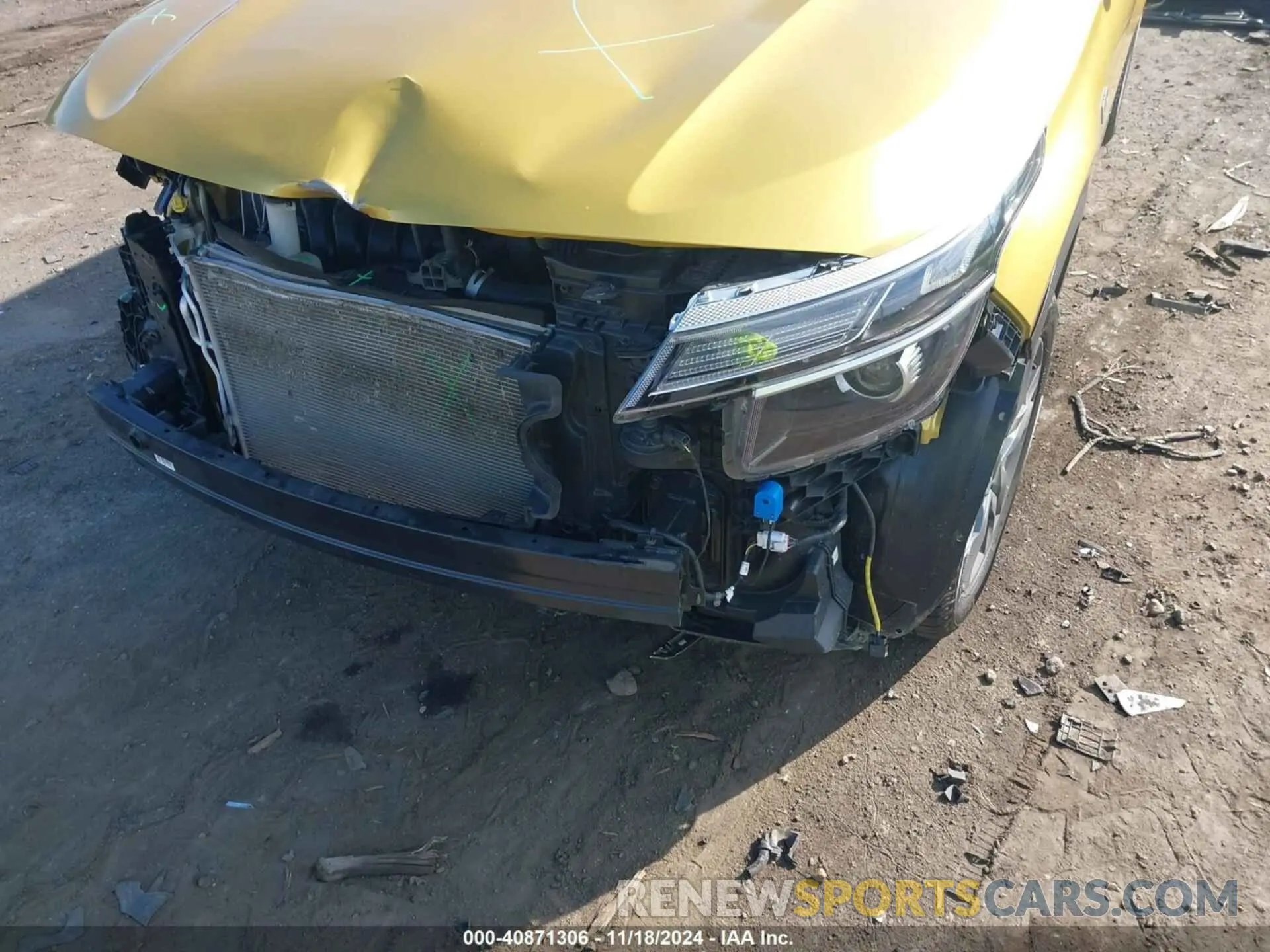 6 fotografías del automóvil dañado KNDEUCAA7N7311538 KIA SELTOS 2022