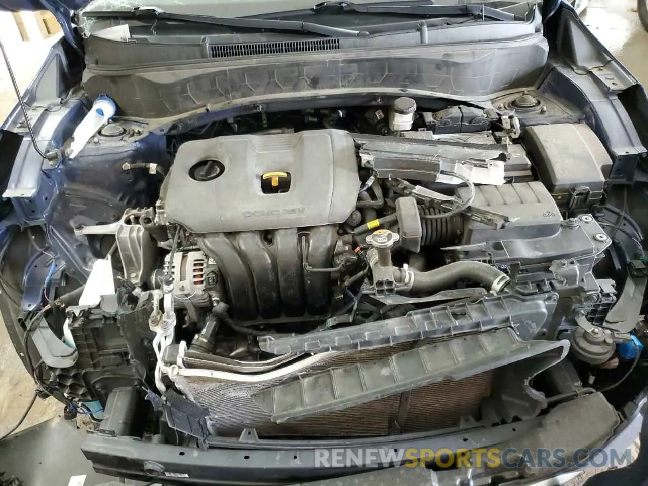 12 fotografías del automóvil dañado KNDEUCAA7N7319896 KIA SELTOS 2022