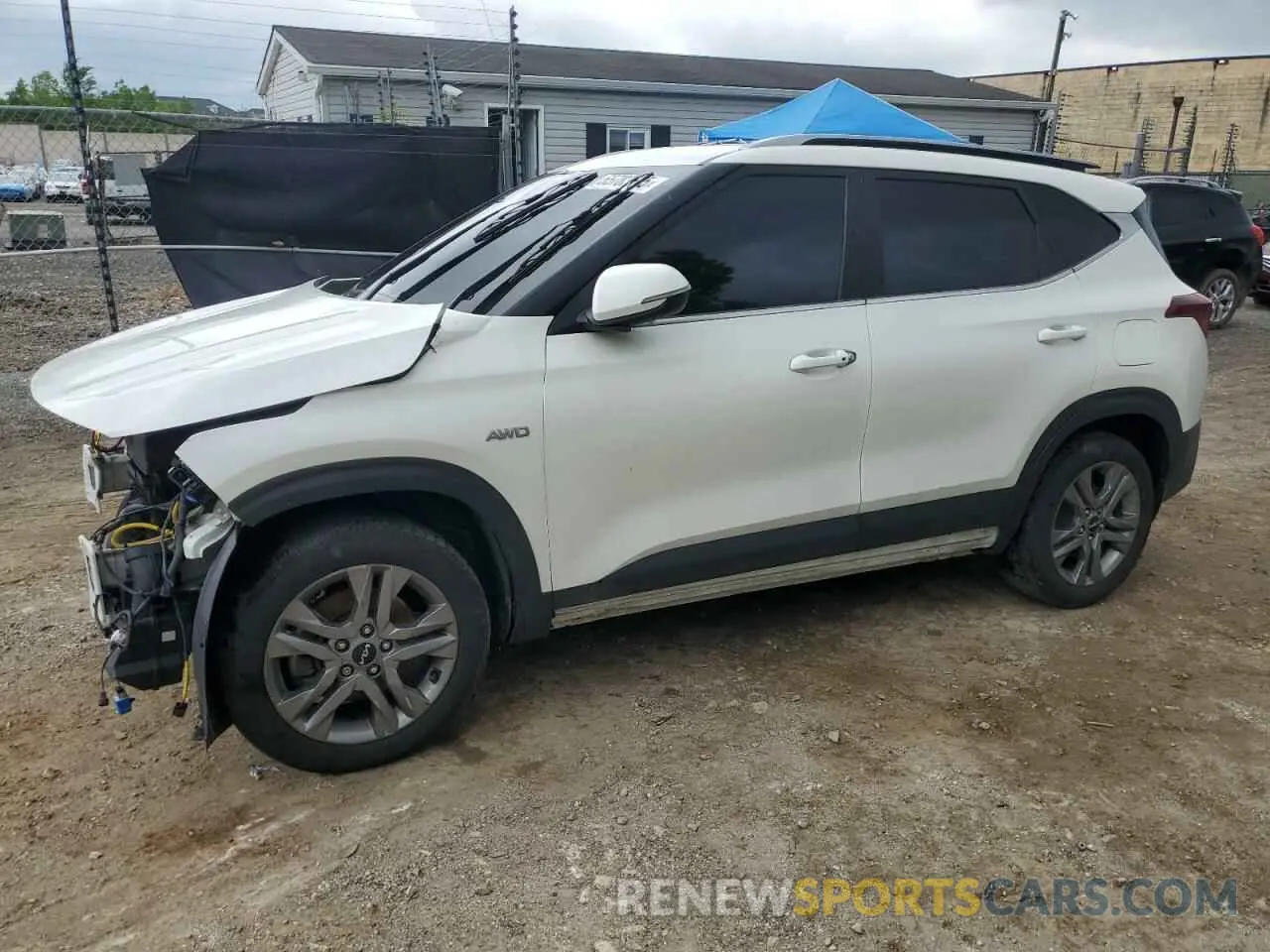 1 fotografías del automóvil dañado KNDEUCAA8N7261717 KIA SELTOS 2022