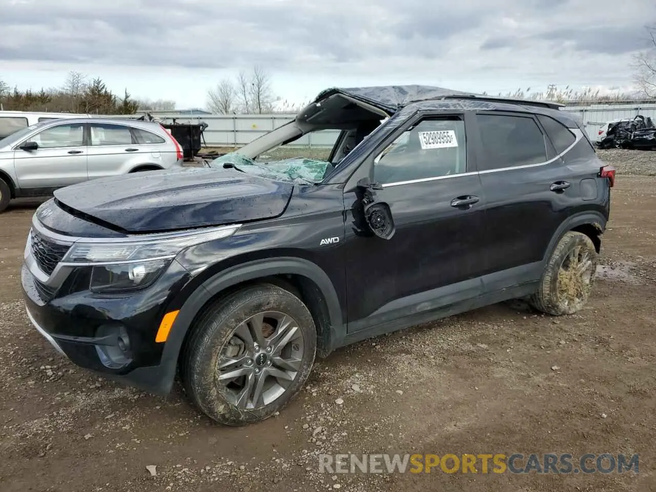 1 fotografías del automóvil dañado KNDEUCAA9N7298629 KIA SELTOS 2022
