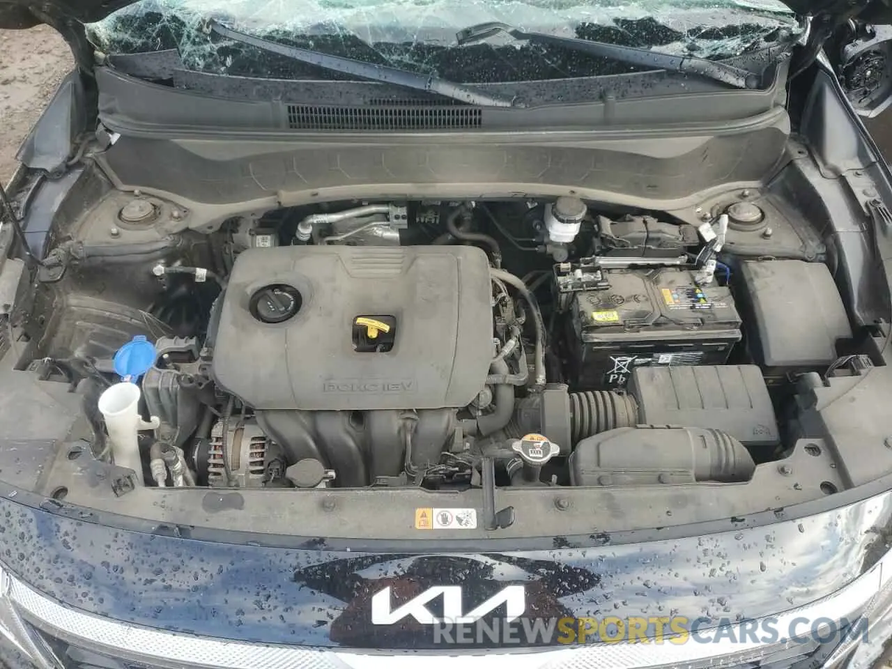 12 fotografías del automóvil dañado KNDEUCAA9N7298629 KIA SELTOS 2022