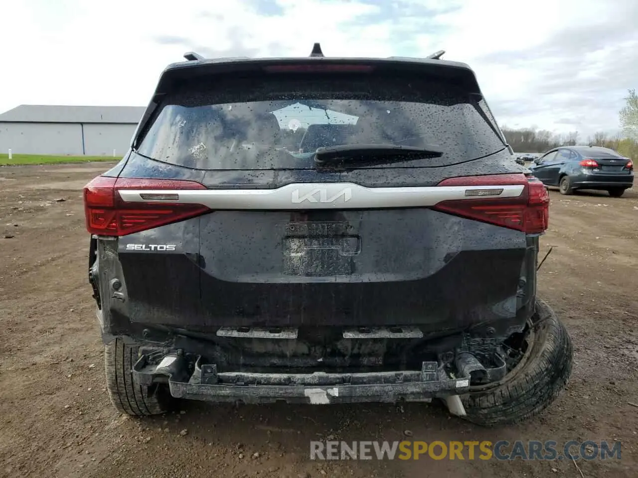6 fotografías del automóvil dañado KNDEUCAA9N7298629 KIA SELTOS 2022