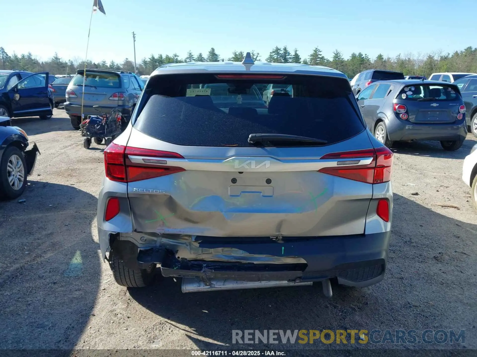 17 fotografías del automóvil dañado KNDEPCAA2P7432665 KIA SELTOS 2023