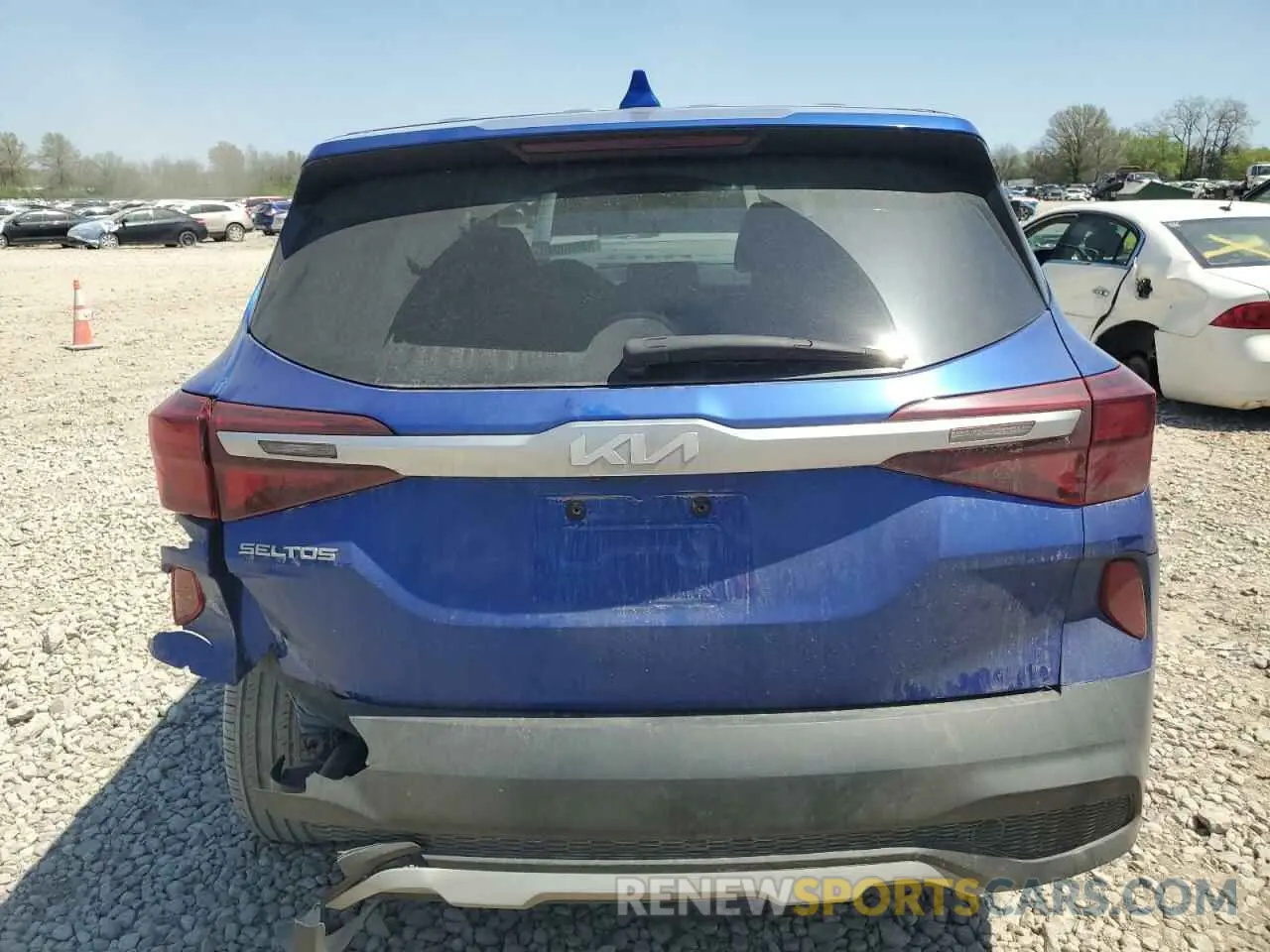 6 fotografías del automóvil dañado KNDEPCAA2P7452124 KIA SELTOS 2023