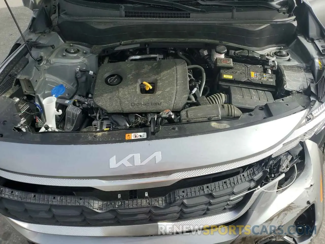 14 fotografías del automóvil dañado KNDEPCAA4P7427189 KIA SELTOS 2023