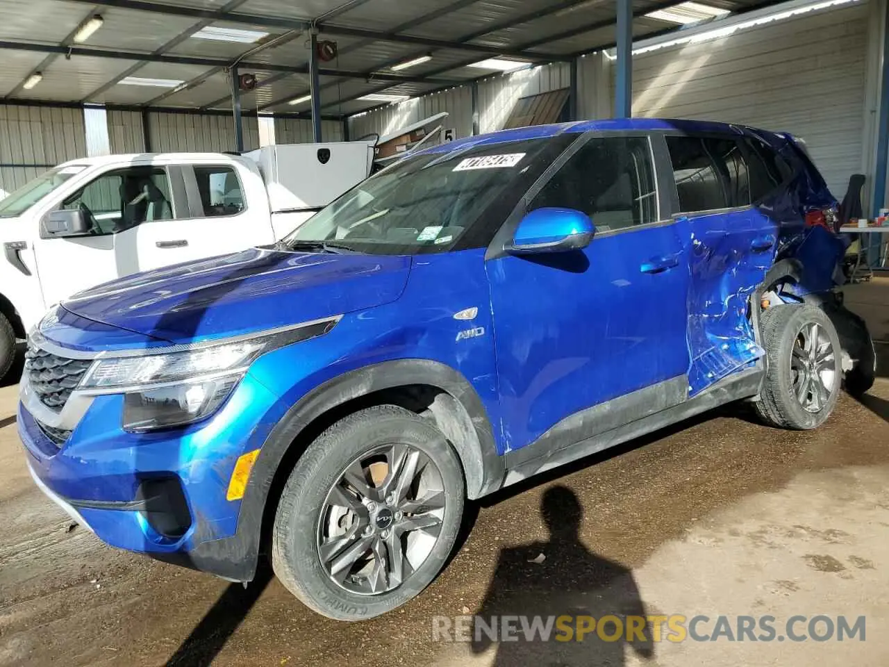 1 fotografías del automóvil dañado KNDEPCAA8P7434307 KIA SELTOS 2023