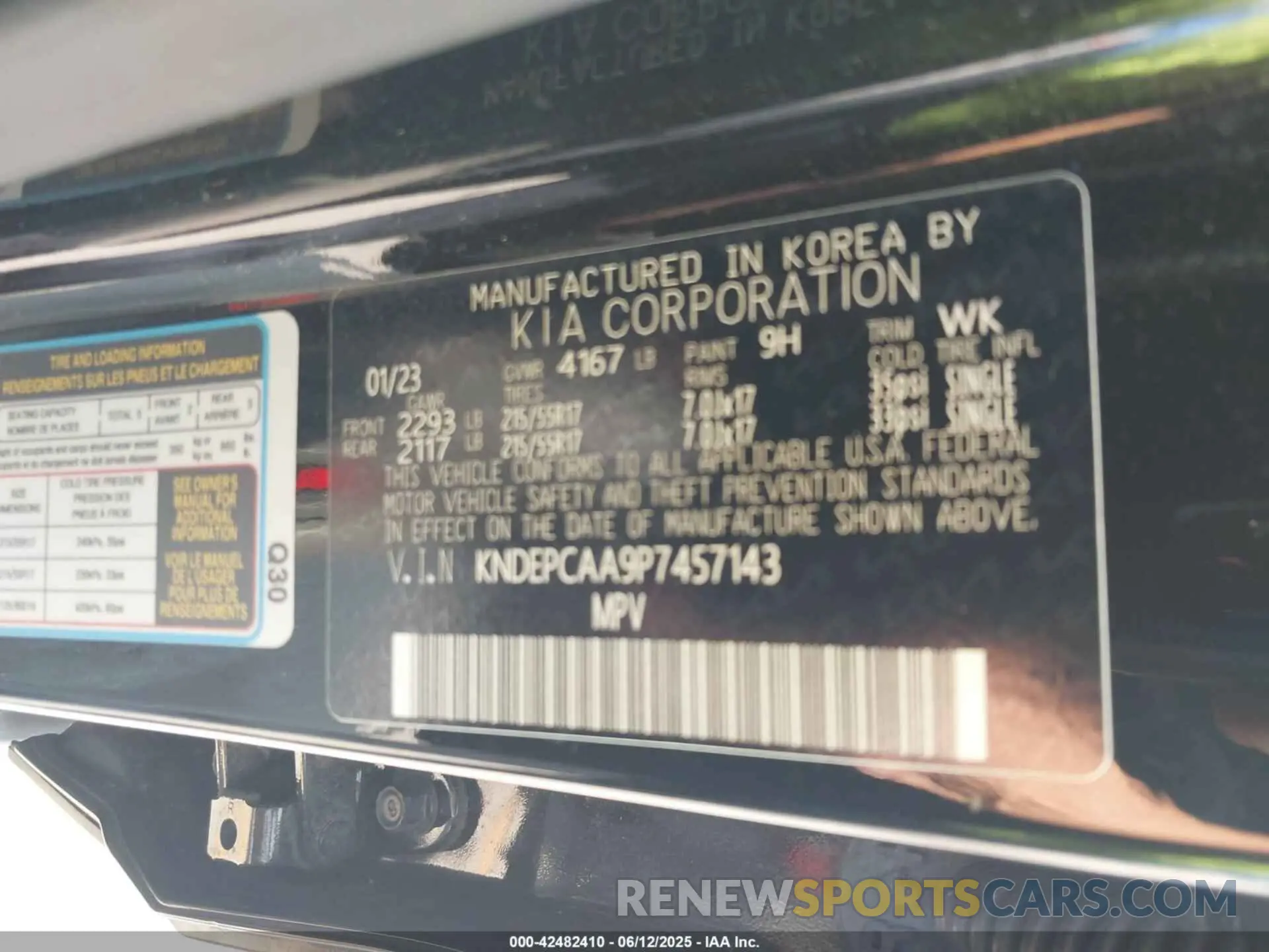 9 fotografías del automóvil dañado KNDEPCAA9P7457143 KIA SELTOS 2023