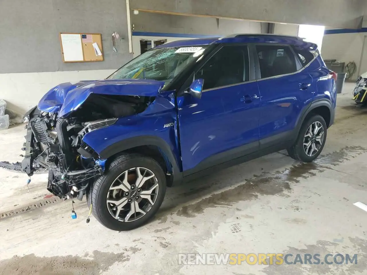1 fotografías del automóvil dañado KNDERCAA6P7404152 KIA SELTOS 2023