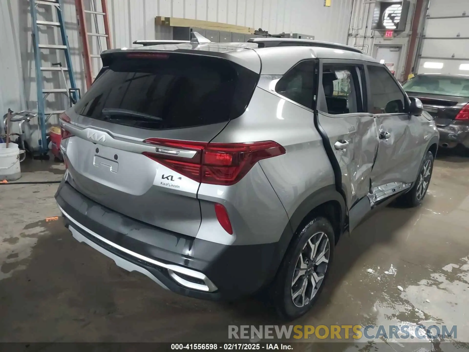 4 fotografías del automóvil dañado KNDERCAA6P7411165 KIA SELTOS 2023
