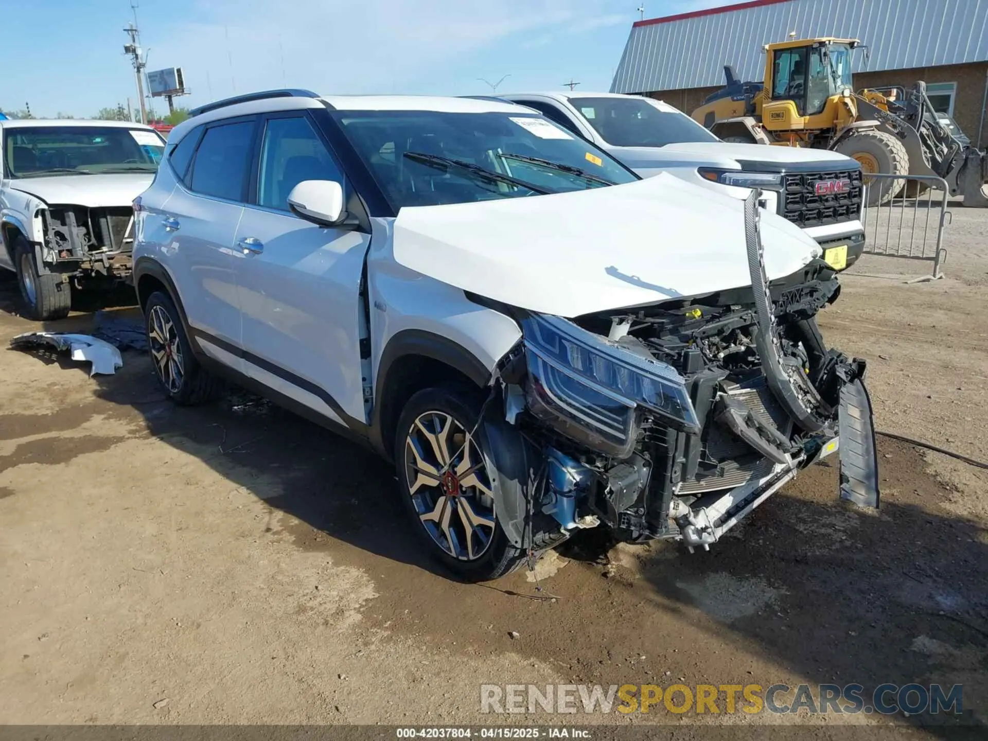 1 fotografías del automóvil dañado KNDETCA24P7380198 KIA SELTOS 2023
