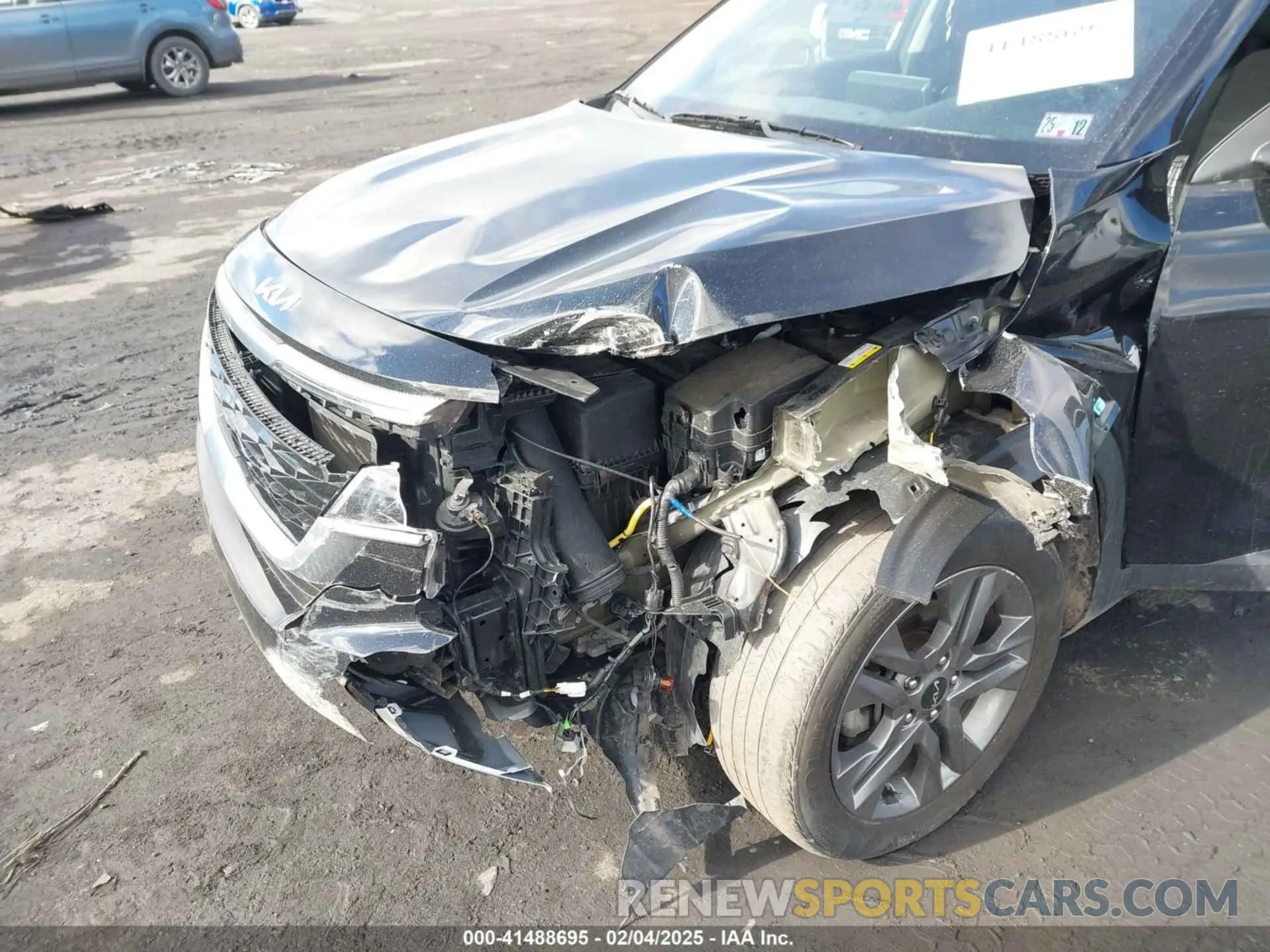 6 fotografías del automóvil dañado KNDEU2AA1P7395711 KIA SELTOS 2023