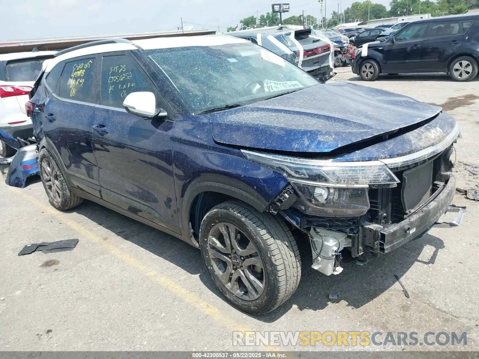 1 fotografías del automóvil dañado KNDEU2AA3P7397279 KIA SELTOS 2023