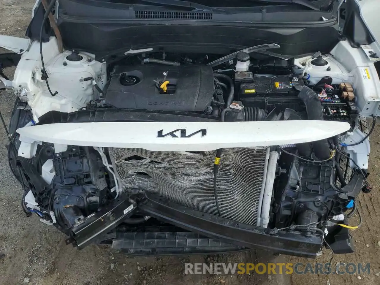 12 fotografías del automóvil dañado KNDEU2AA6P7433546 KIA SELTOS 2023
