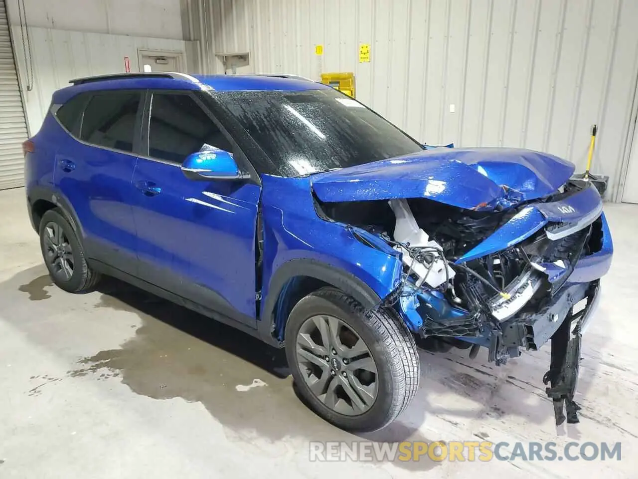 4 fotografías del automóvil dañado KNDEU2AA8P7391753 KIA SELTOS 2023