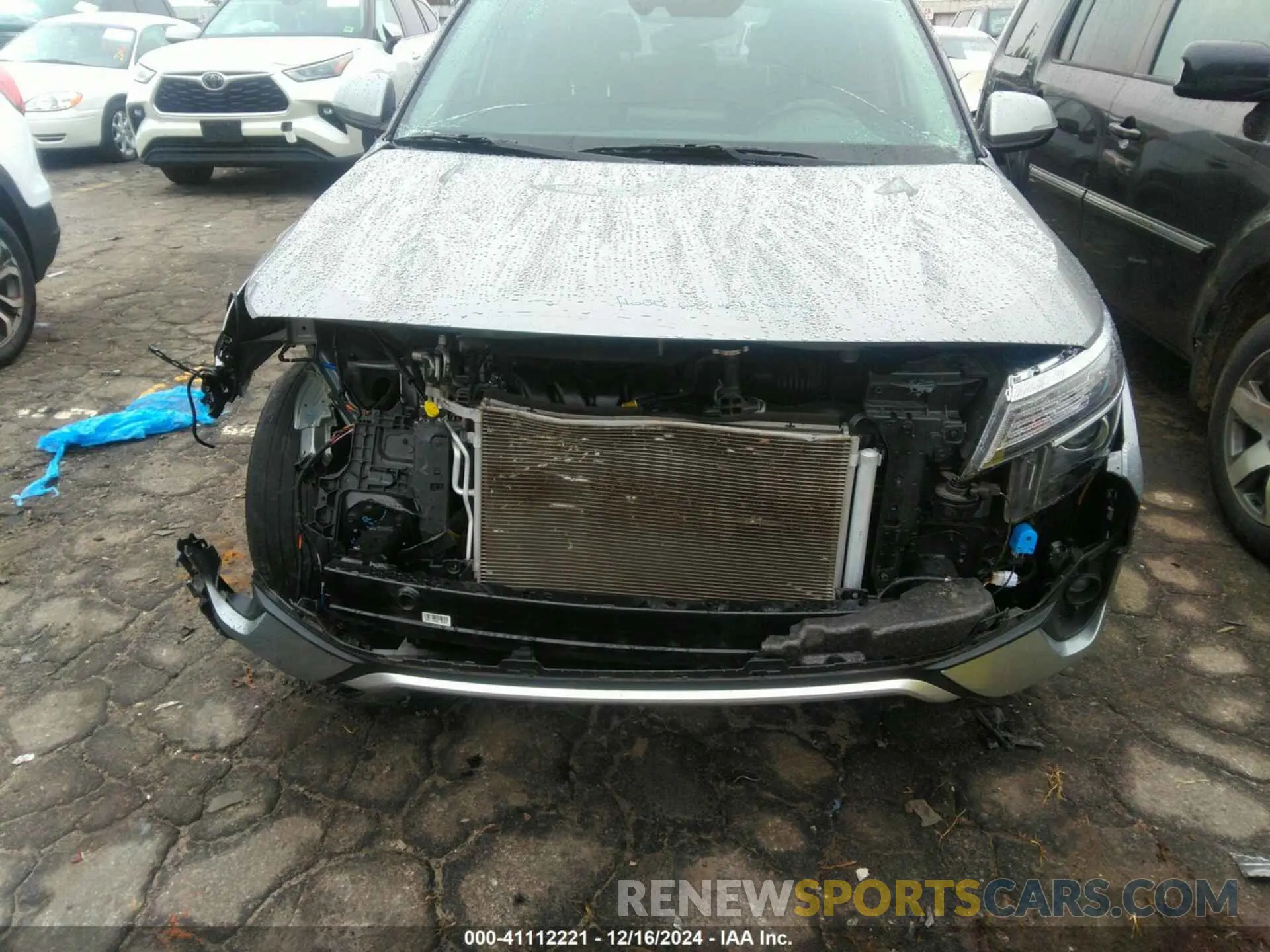 6 fotografías del automóvil dañado KNDEU2AA9P7347194 KIA SELTOS 2023