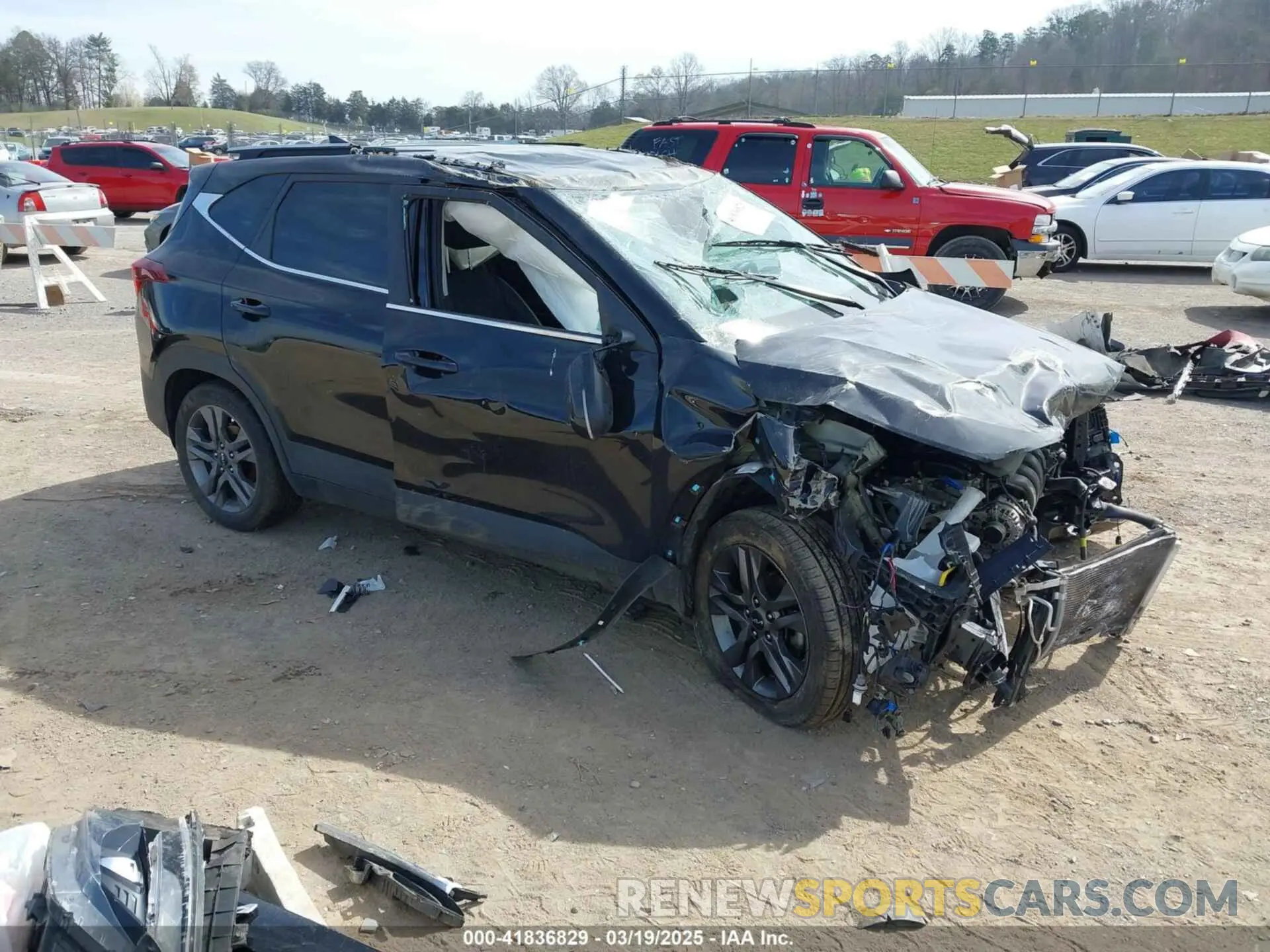 1 fotografías del automóvil dañado KNDEU2AA9P7367509 KIA SELTOS 2023