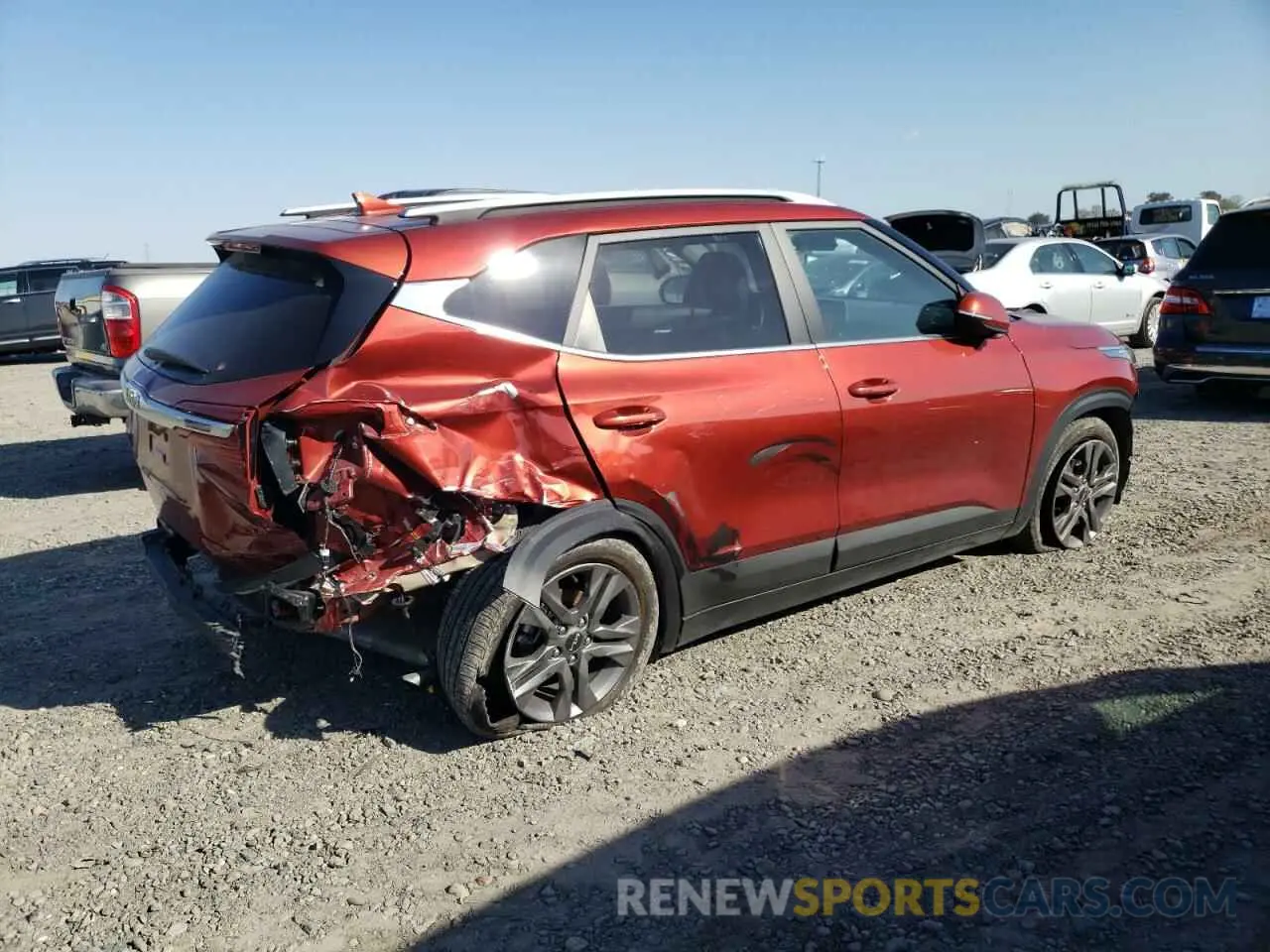 3 fotografías del automóvil dañado KNDEU2AA9P7383421 KIA SELTOS 2023