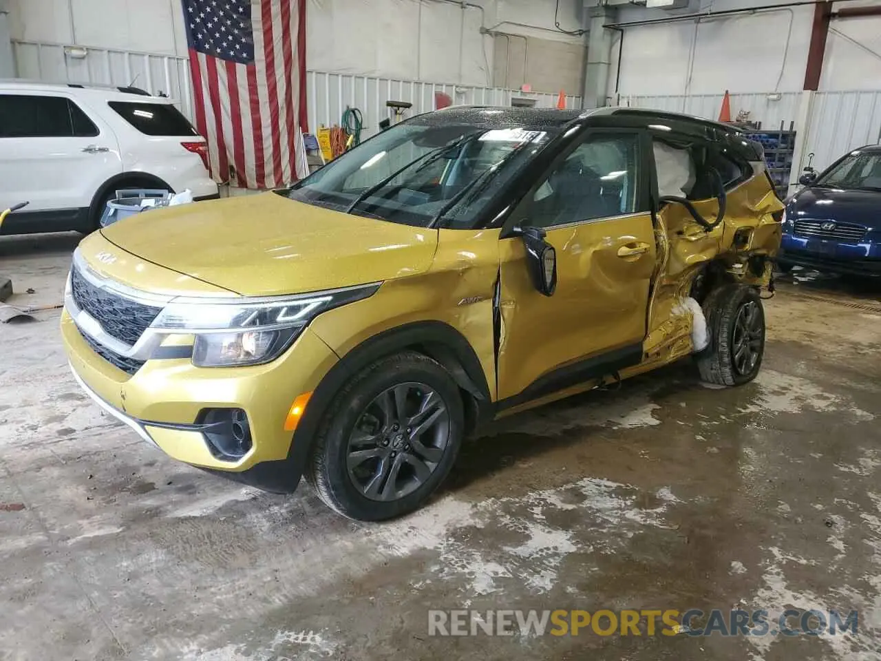 1 fotografías del automóvil dañado KNDEUCAA4P7403581 KIA SELTOS 2023