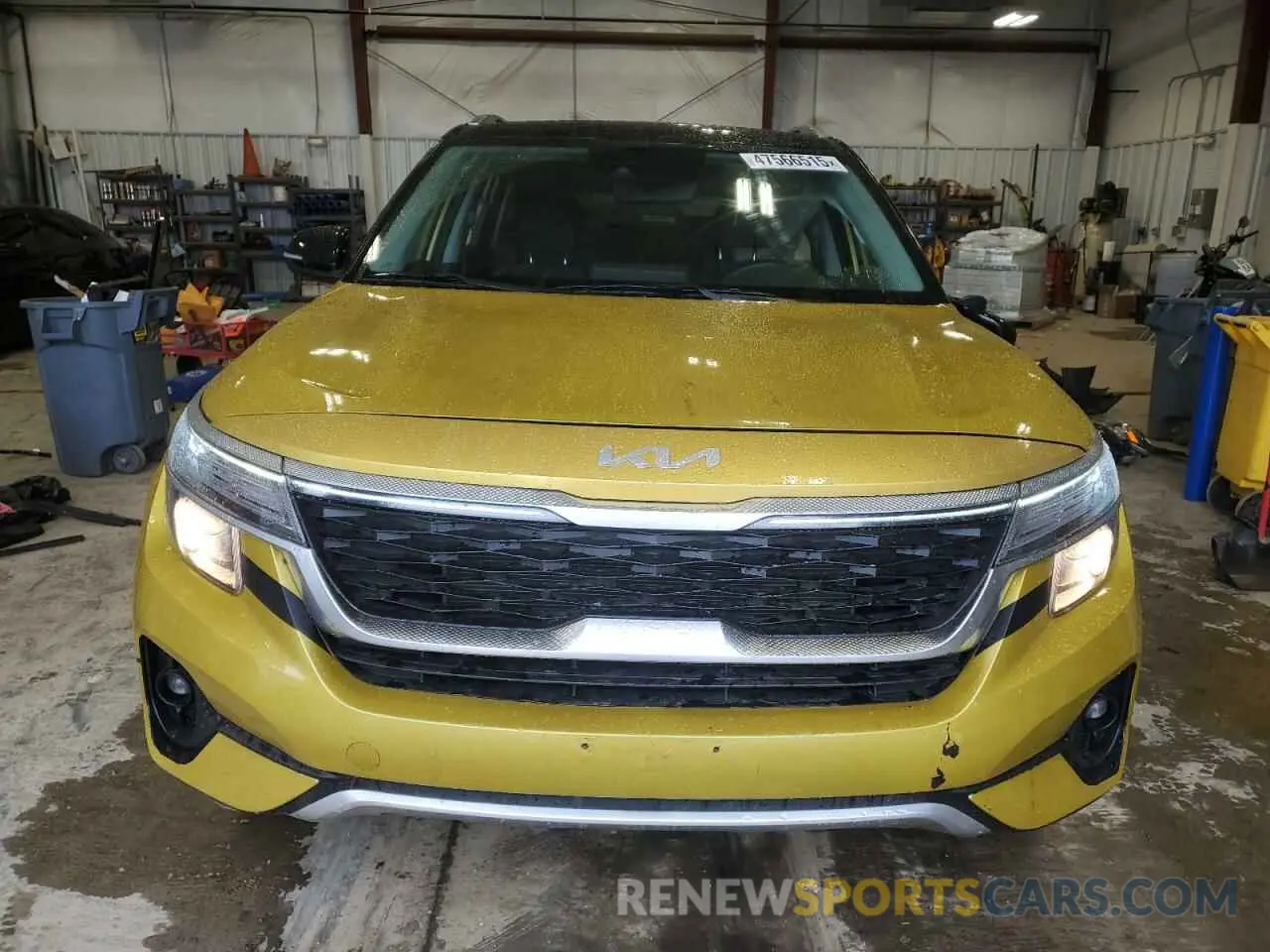 5 fotografías del automóvil dañado KNDEUCAA4P7403581 KIA SELTOS 2023